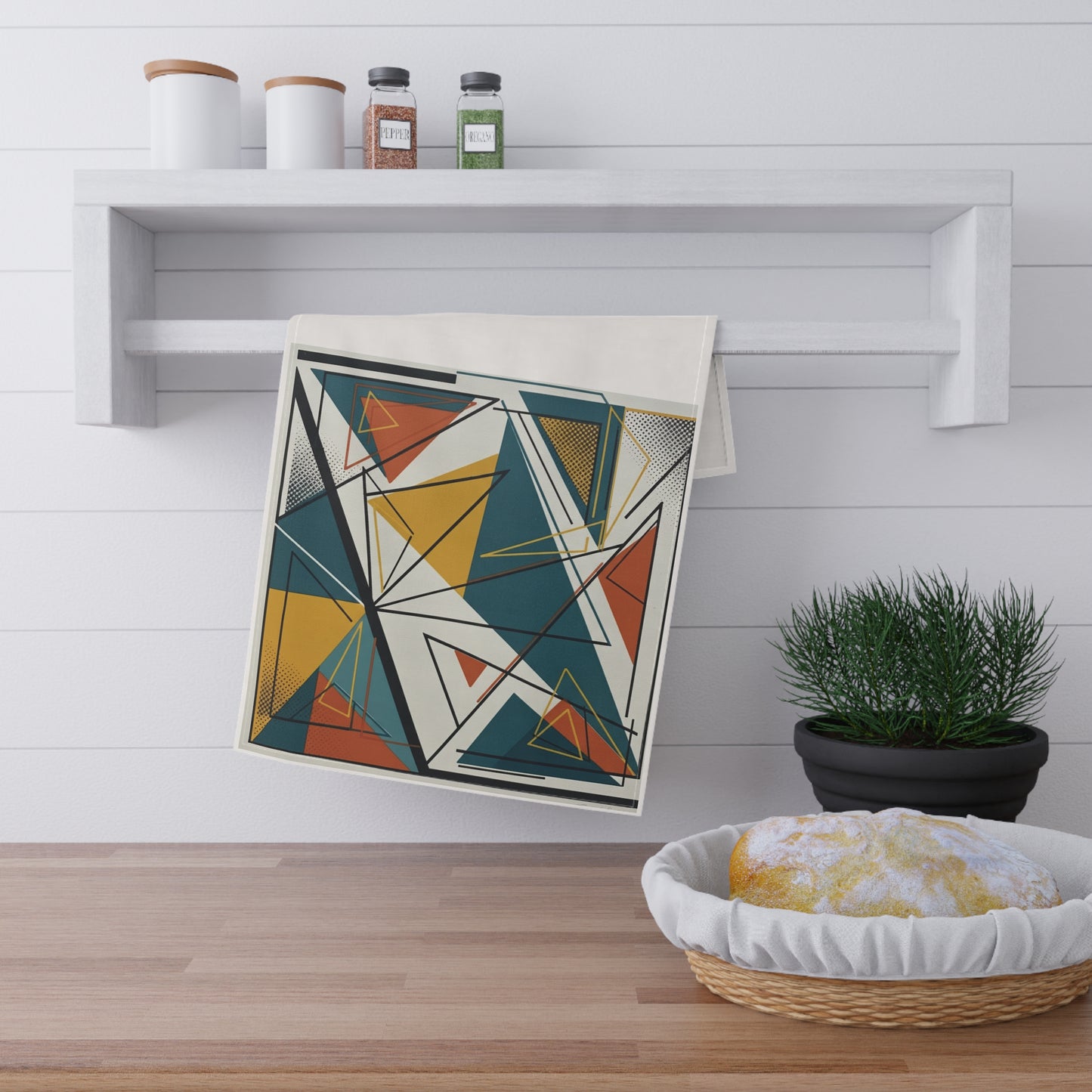 Geometric Tea Towels