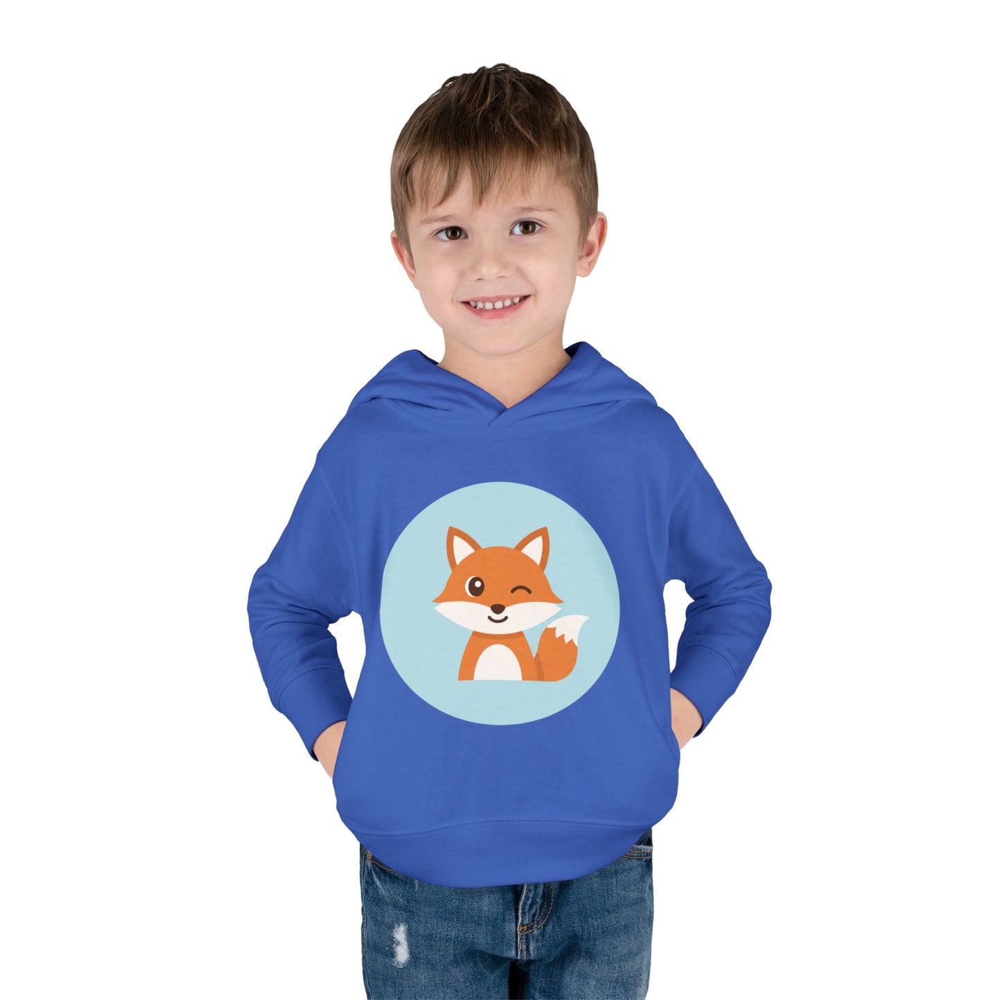 Adorable Toddler Fox Fleece Hoodie, Cute Animal Sweatshirt, Kids Pullover, Birthday Gift, Fall Wardrobe, Cozy Toddler Clothing