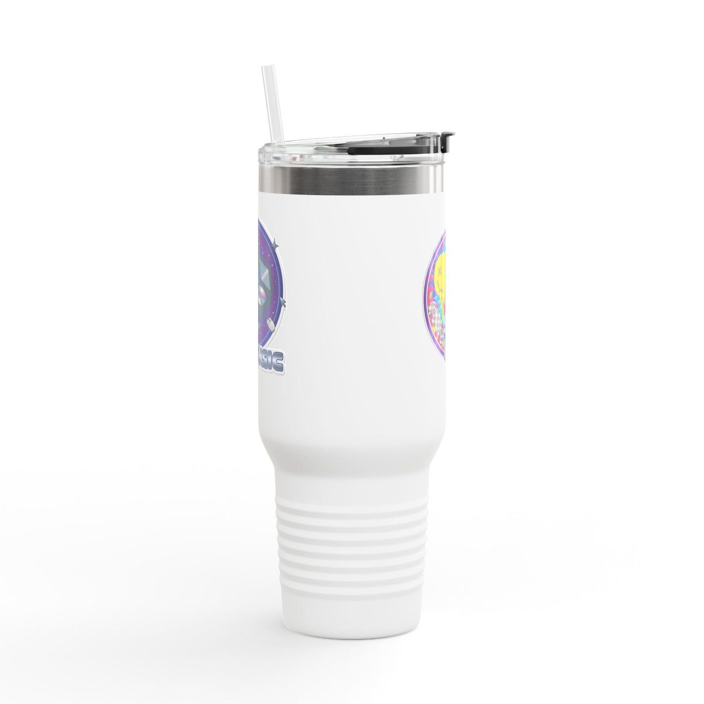 Vibrant Insulated Travel Mug for Coffee Lovers | Perfect for Road Trips, Camping, Gifts, Eco-Friendly