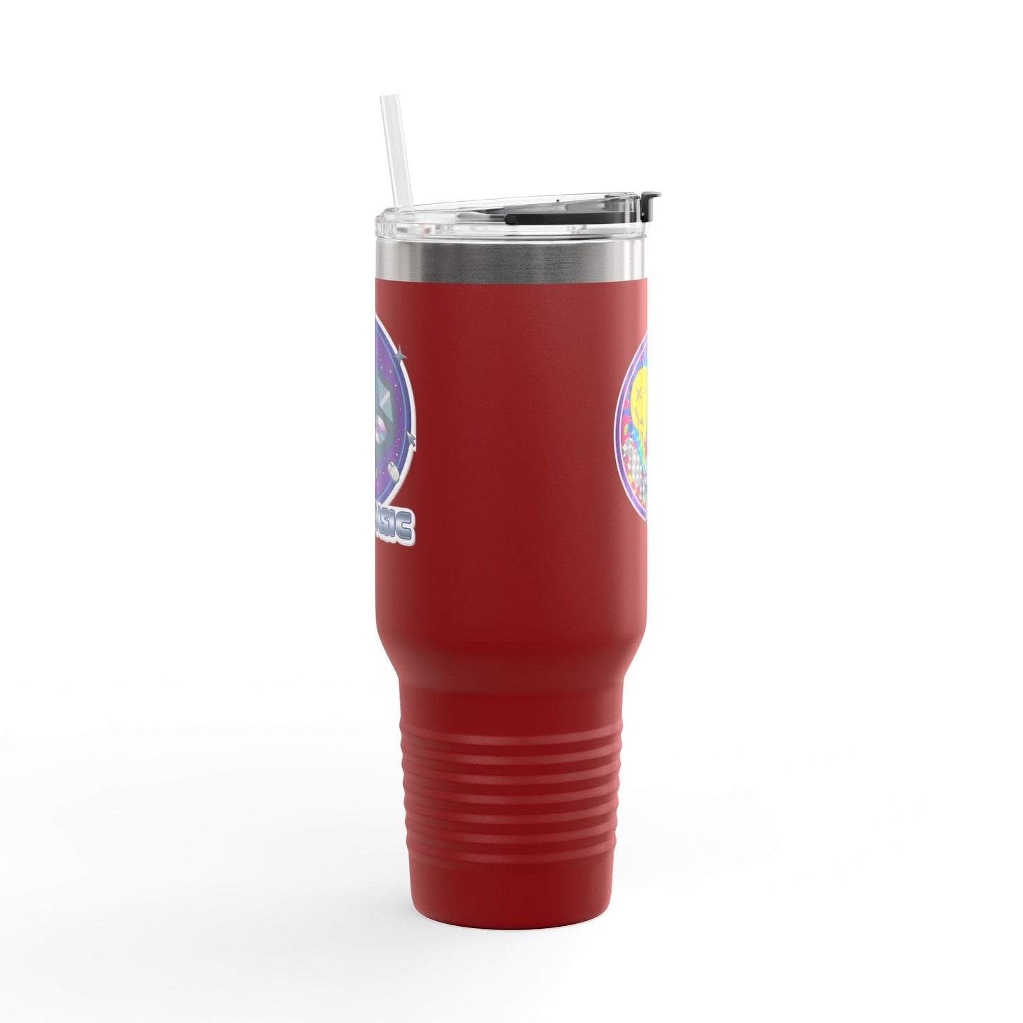 Vibrant Insulated Travel Mug for Coffee Lovers | Perfect for Road Trips, Camping, Gifts, Eco-Friendly