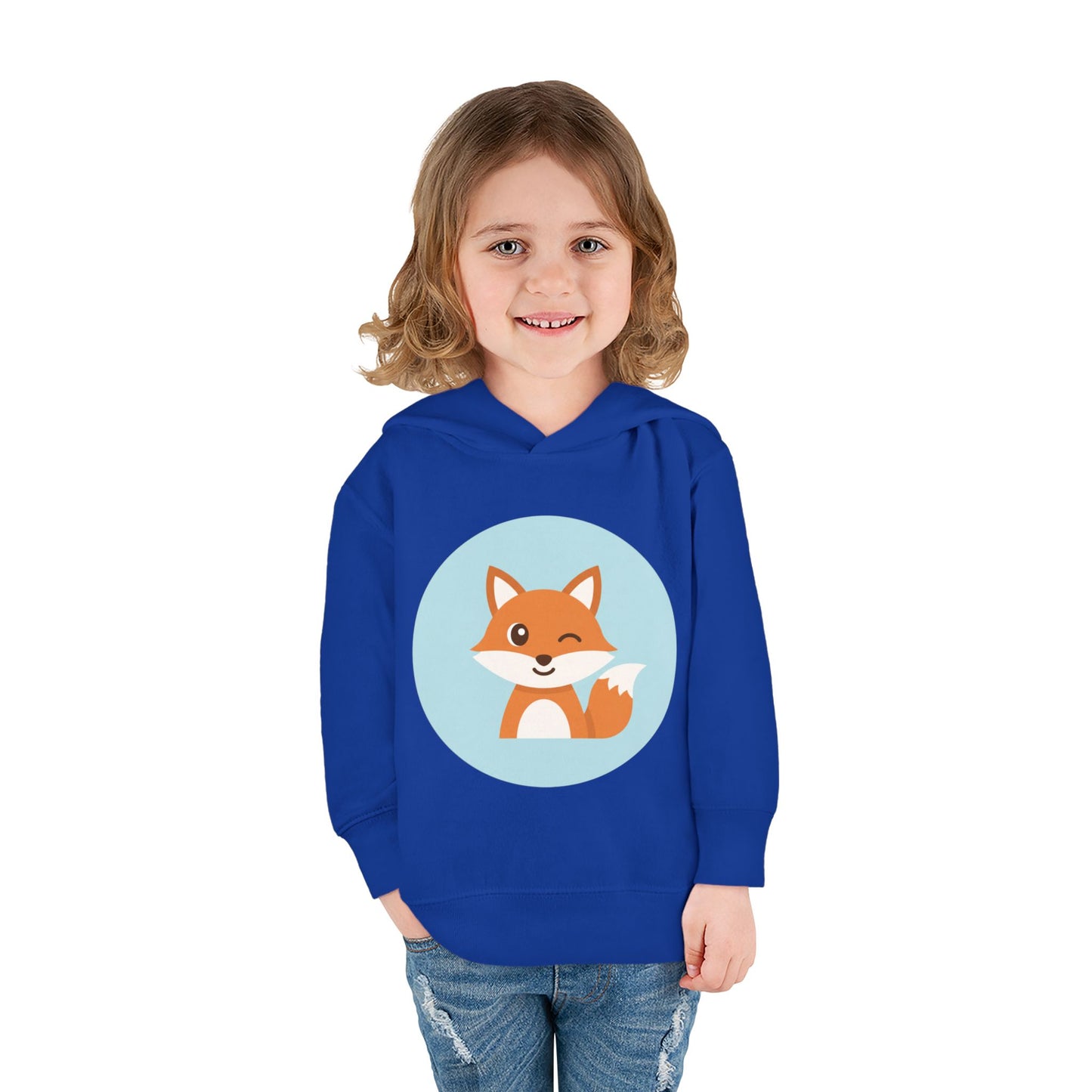 Adorable Toddler Fox Fleece Hoodie, Cute Animal Sweatshirt, Kids Pullover, Birthday Gift, Fall Wardrobe, Cozy Toddler Clothing
