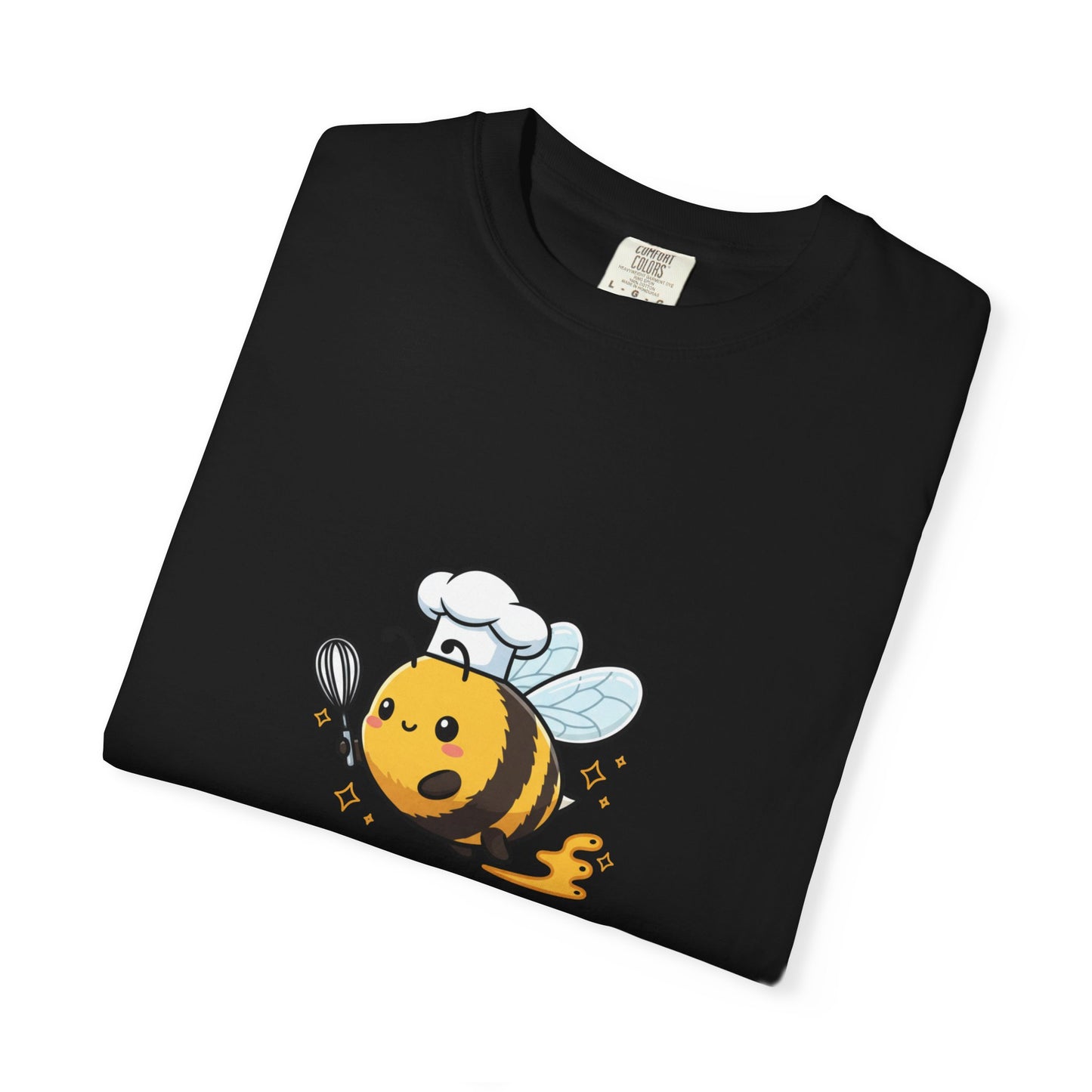 Bee-themed Unisex Garment-Dyed T-shirt, Sweet Life Shirt, Cute Bee Tee, Fun Gift for Beekeepers, Summer Casual Wear