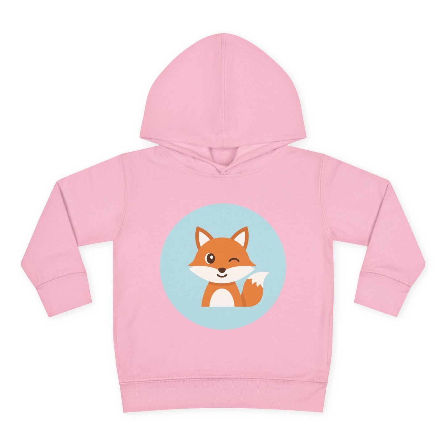Adorable Toddler Fox Fleece Hoodie, Cute Animal Sweatshirt, Kids Pullover, Birthday Gift, Fall Wardrobe, Cozy Toddler Clothing