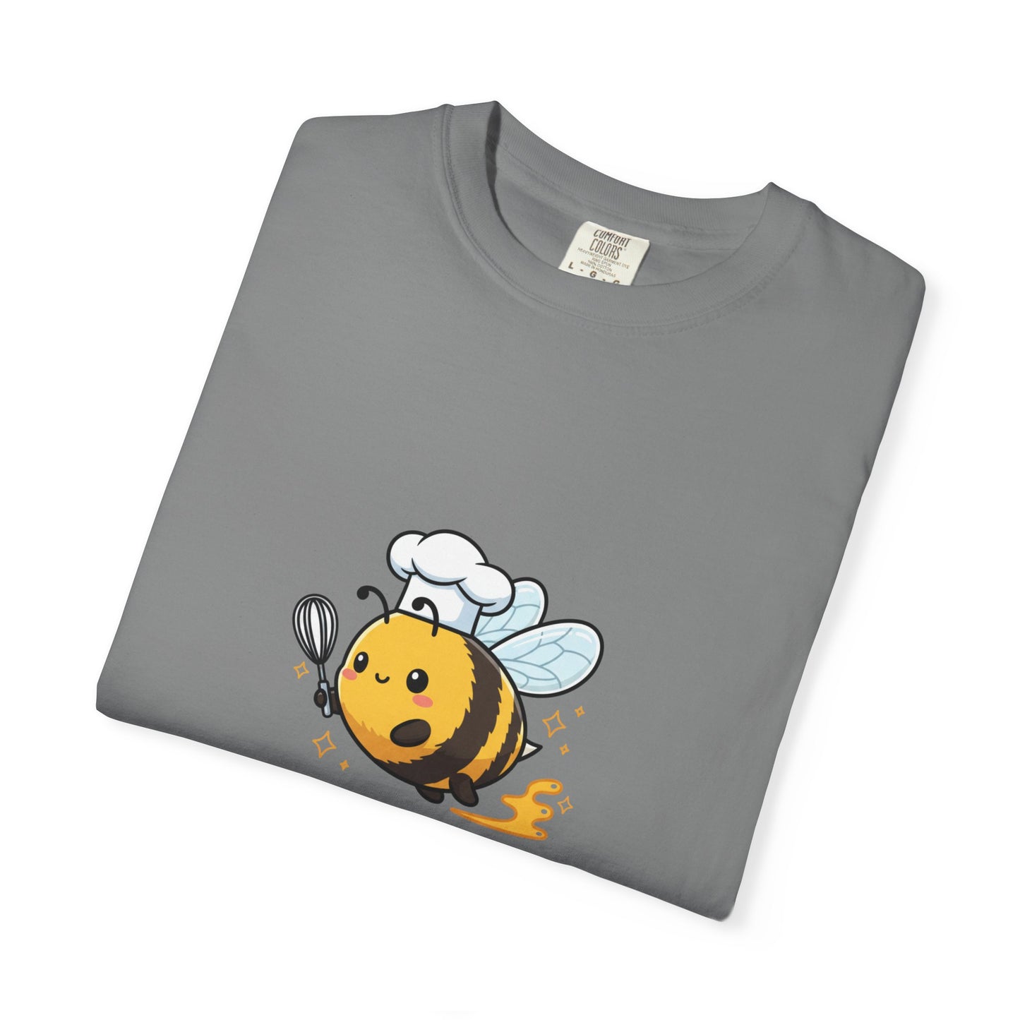 Bee-themed Unisex Garment-Dyed T-shirt, Sweet Life Shirt, Cute Bee Tee, Fun Gift for Beekeepers, Summer Casual Wear