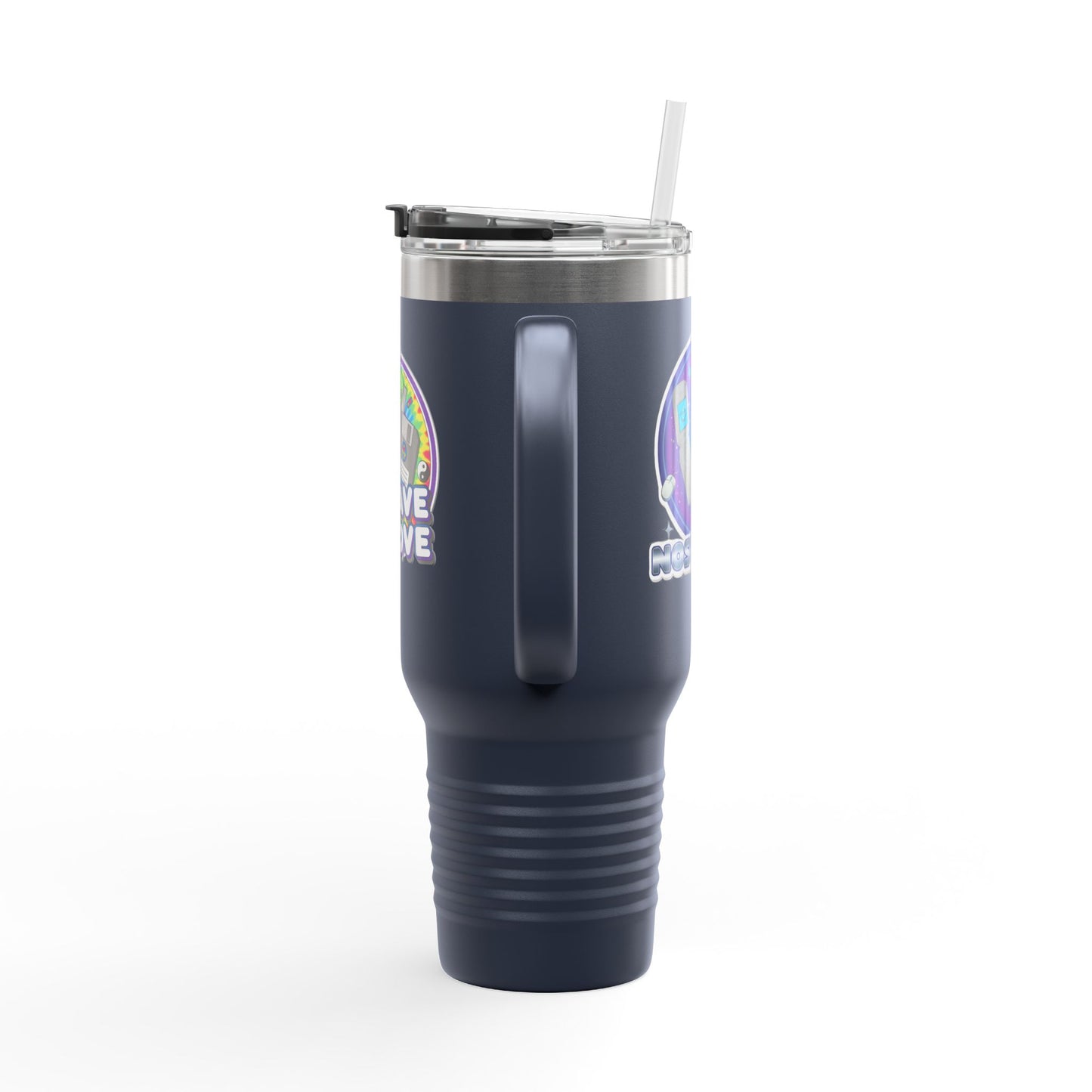 Vibrant Insulated Travel Mug for Coffee Lovers | Perfect for Road Trips, Camping, Gifts, Eco-Friendly