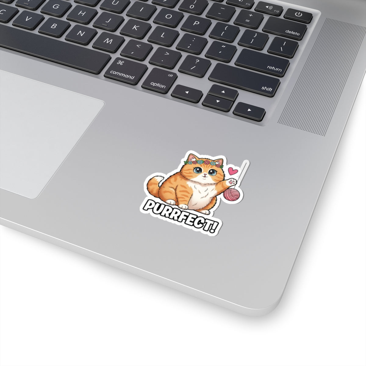 Cute Cat Kiss-Cut Stickers - Purrfect for Laptop, Journals, Scrapbooking, Gifts, Cat Lovers, Pet Owners