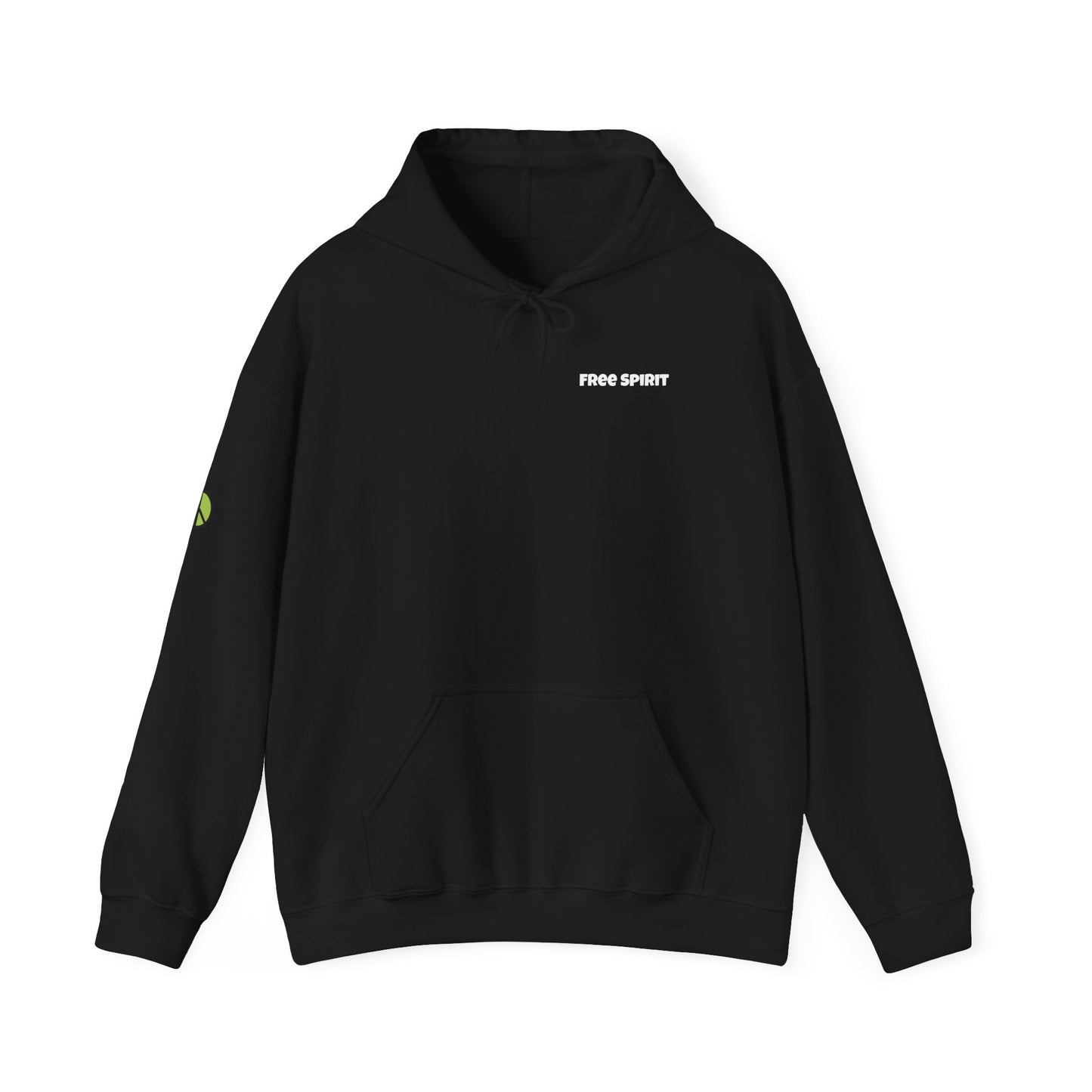 Free Spirit Heart Hoodie, Unisex Cozy Sweatshirt, Comfortable Casual Wear, Perfect for Gifting, Music Lovers, Bohemian Style