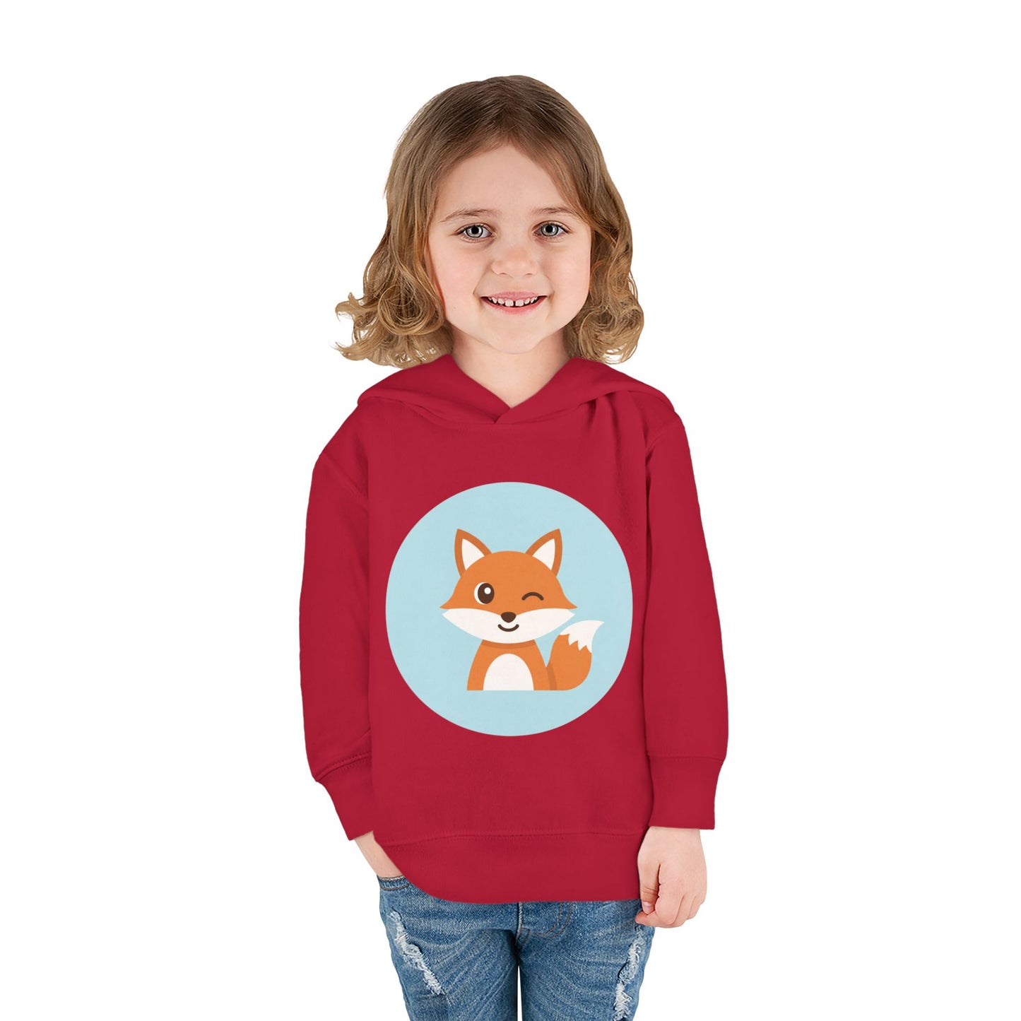 Adorable Toddler Fox Fleece Hoodie, Cute Animal Sweatshirt, Kids Pullover, Birthday Gift, Fall Wardrobe, Cozy Toddler Clothing