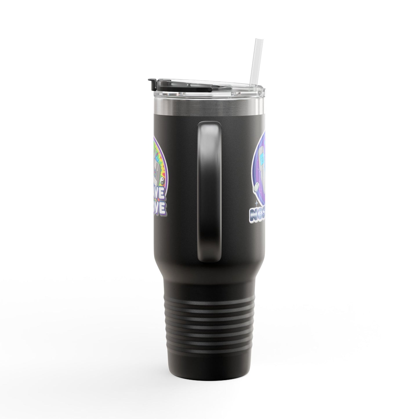 Vibrant Insulated Travel Mug for Coffee Lovers | Perfect for Road Trips, Camping, Gifts, Eco-Friendly