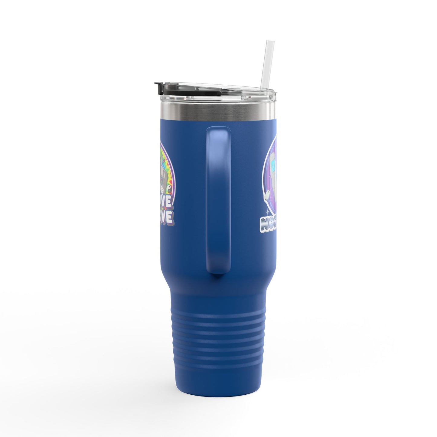 Vibrant Insulated Travel Mug for Coffee Lovers | Perfect for Road Trips, Camping, Gifts, Eco-Friendly