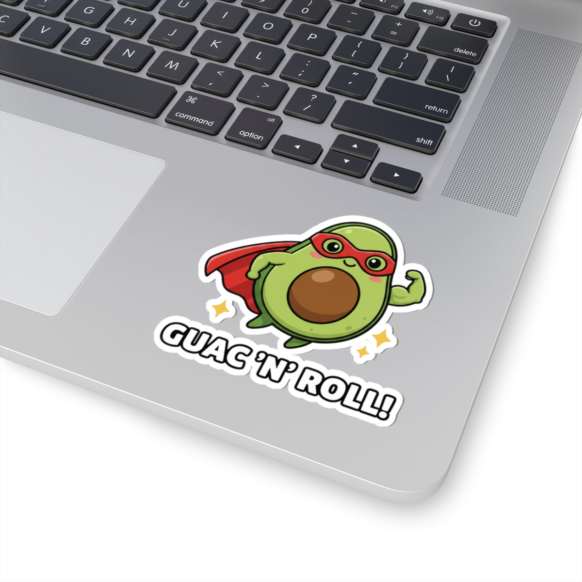 Avocado Superhero Kiss-Cut Stickers - Fun, Whimsical Decor for Laptops, Planners, Gifts, Parties, Food Lovers