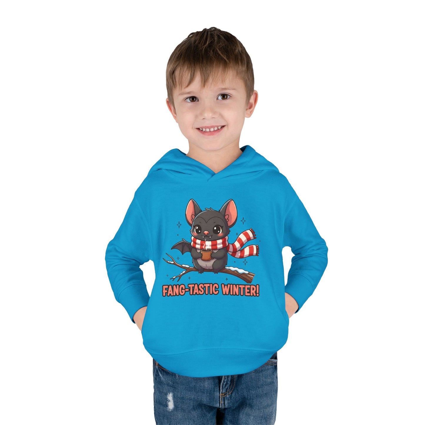 Fang-Tastic Toddler Hoodie, Cute Animal Hoodie, Winter Apparel, Toddler Clothes, Funny Kids Sweatshirt