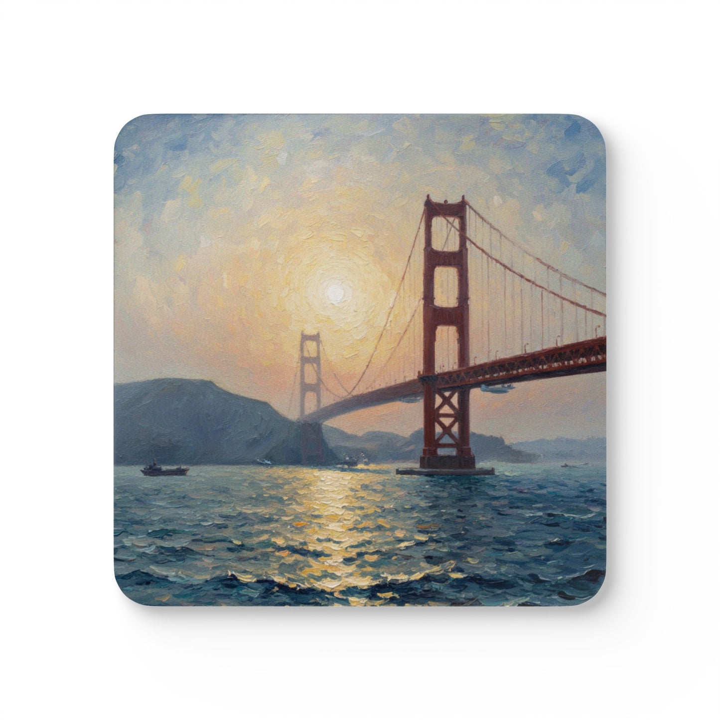 San Francisco - Golden Gate Bridge Coaster set