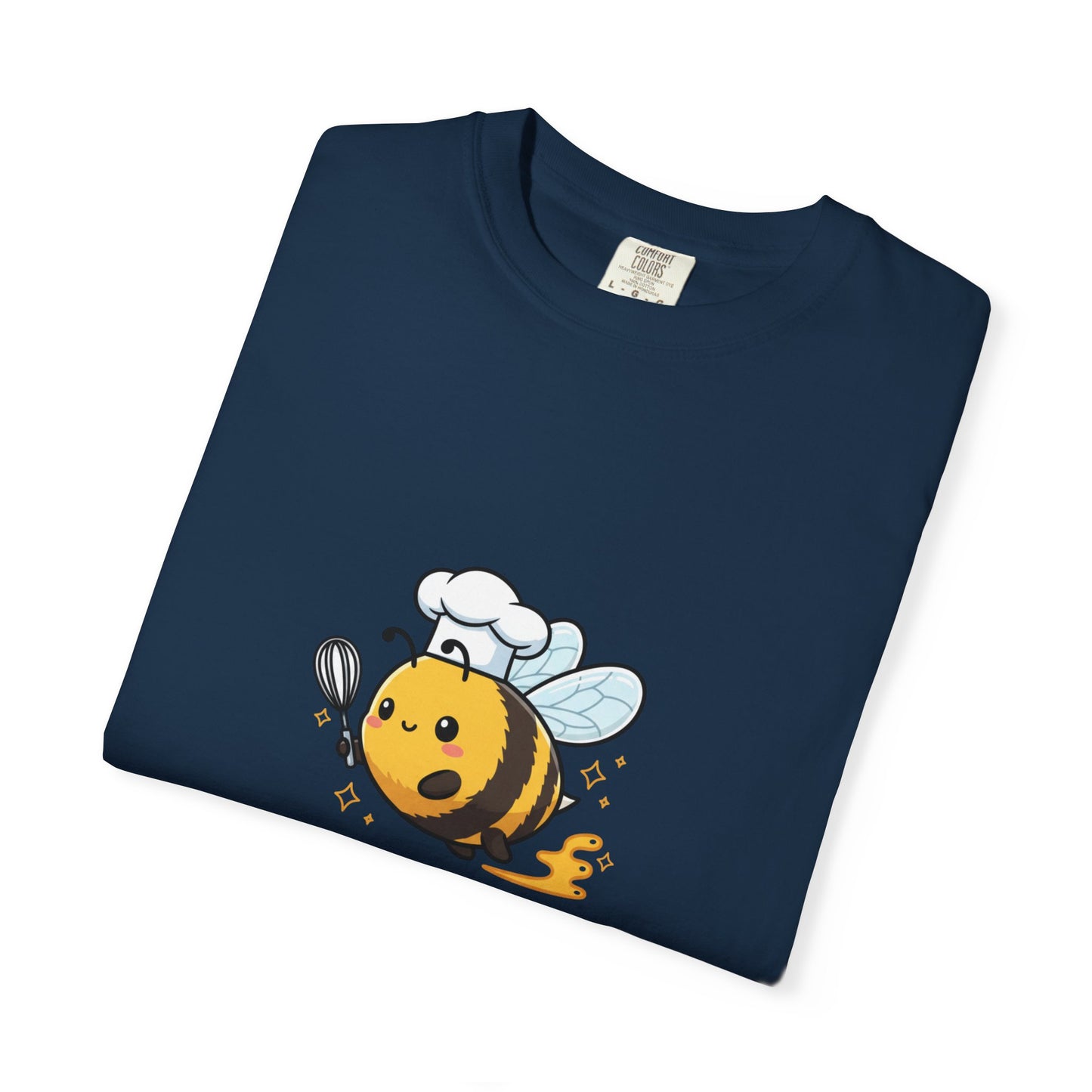 Bee-themed Unisex Garment-Dyed T-shirt, Sweet Life Shirt, Cute Bee Tee, Fun Gift for Beekeepers, Summer Casual Wear