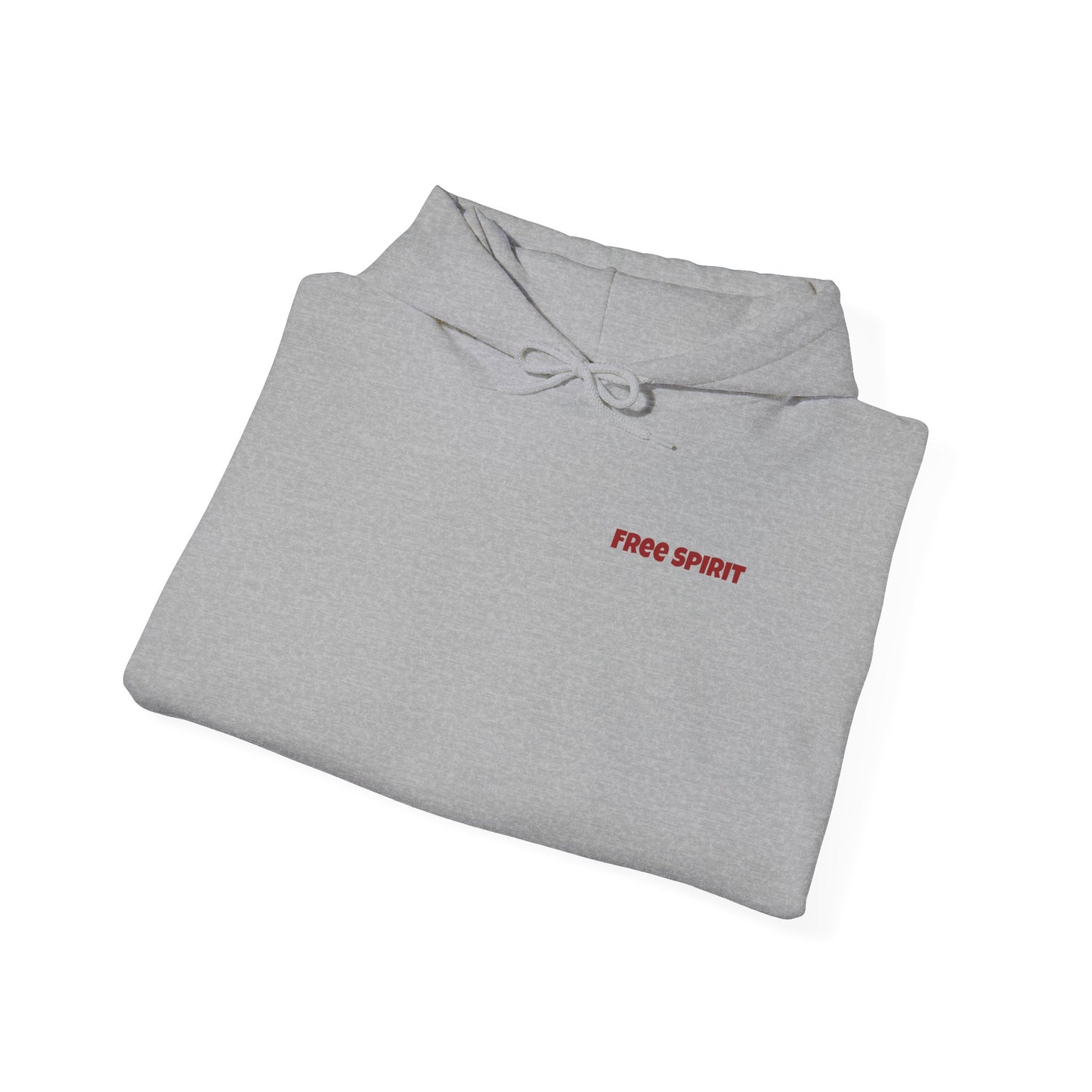 Free Spirit Heart Hoodie, Unisex Cozy Sweatshirt, Comfortable Casual Wear, Perfect for Gifting, Music Lovers, Bohemian Style