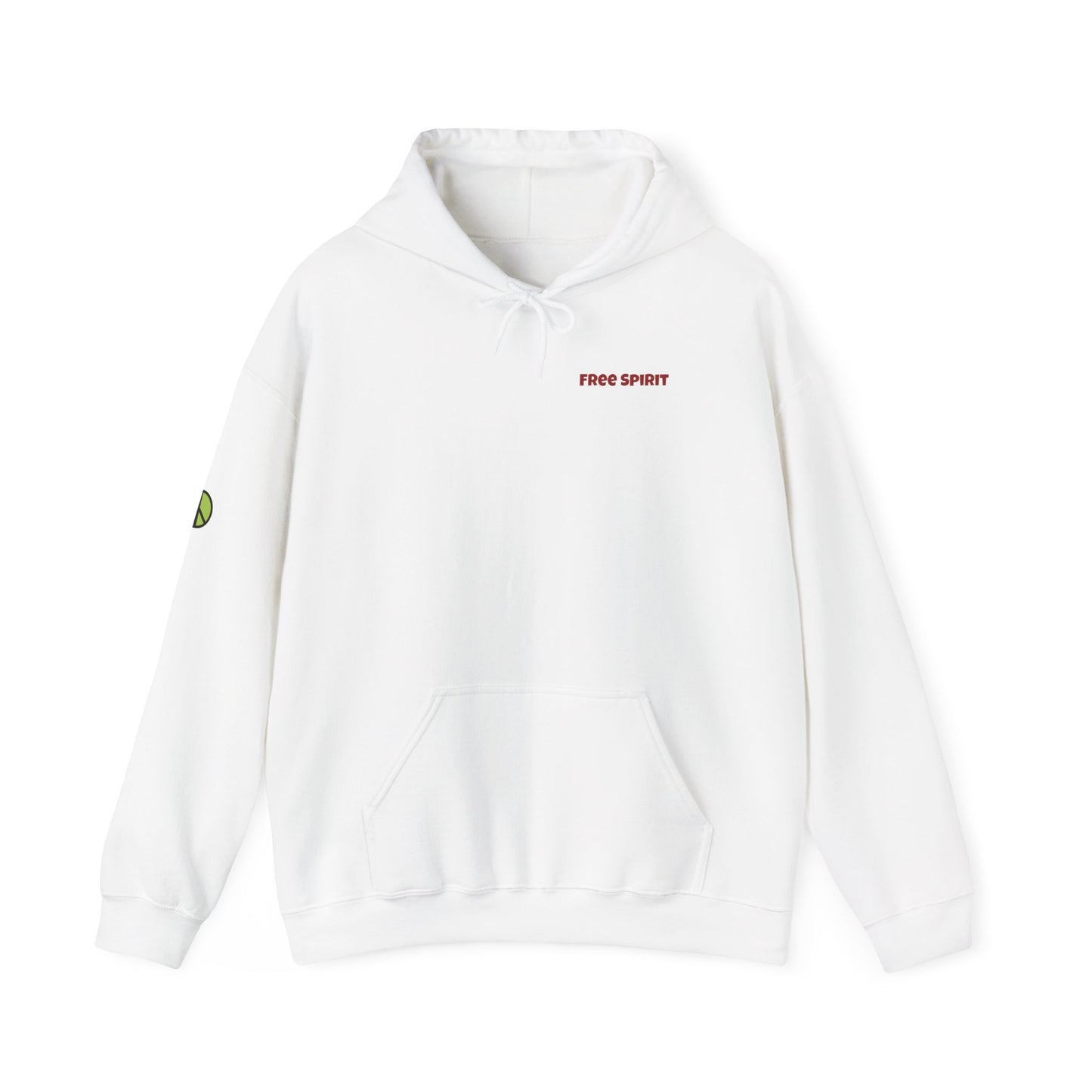 Free Spirit Heart Hoodie, Unisex Cozy Sweatshirt, Comfortable Casual Wear, Perfect for Gifting, Music Lovers, Bohemian Style