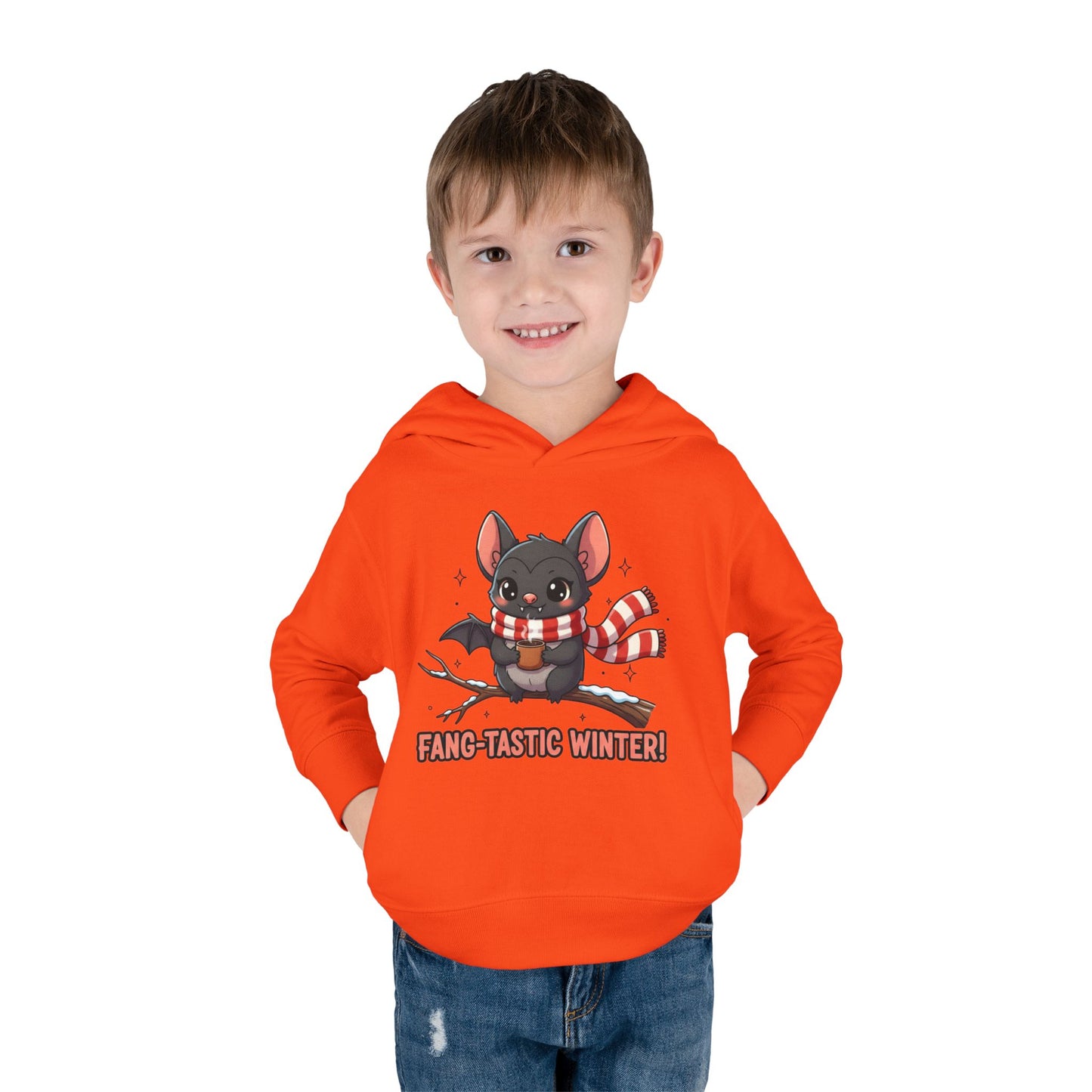 Fang-Tastic Toddler Hoodie, Cute Animal Hoodie, Winter Apparel, Toddler Clothes, Funny Kids Sweatshirt
