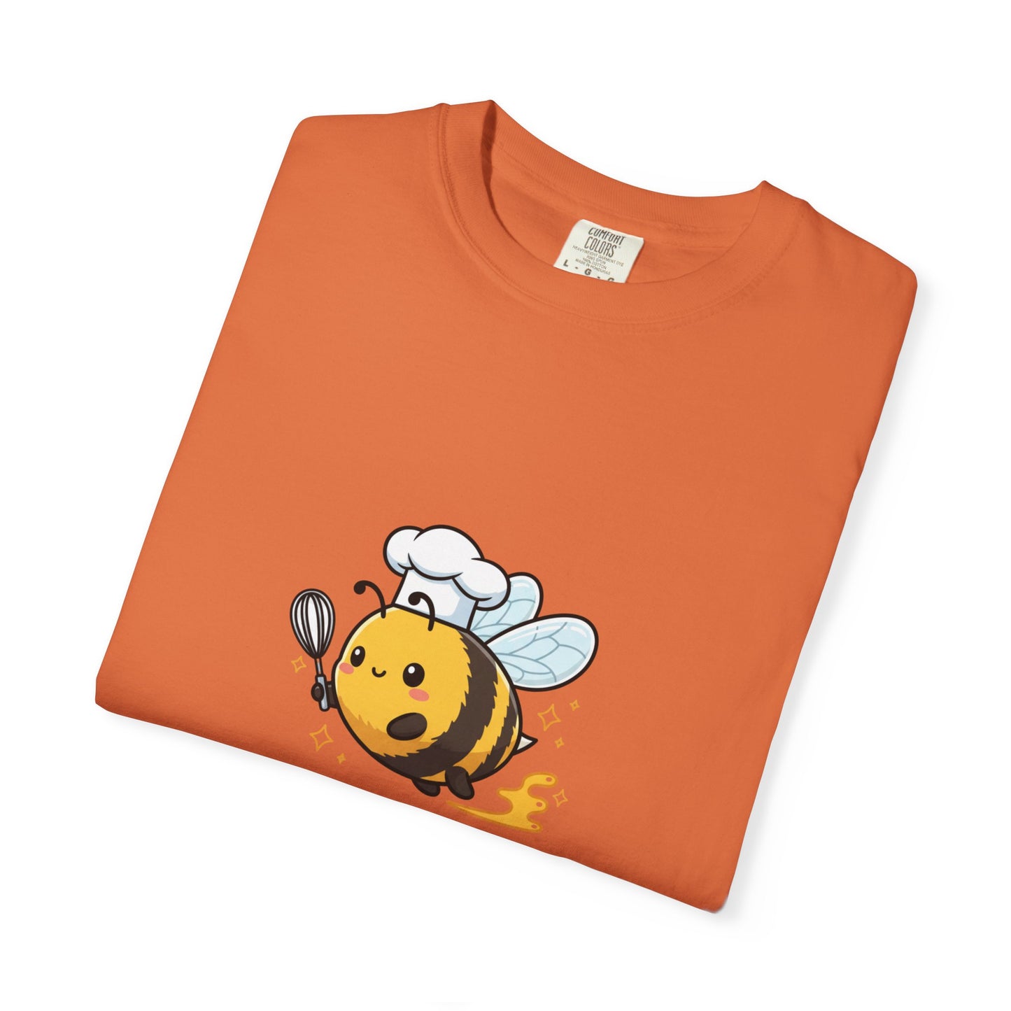Bee-themed Unisex Garment-Dyed T-shirt, Sweet Life Shirt, Cute Bee Tee, Fun Gift for Beekeepers, Summer Casual Wear