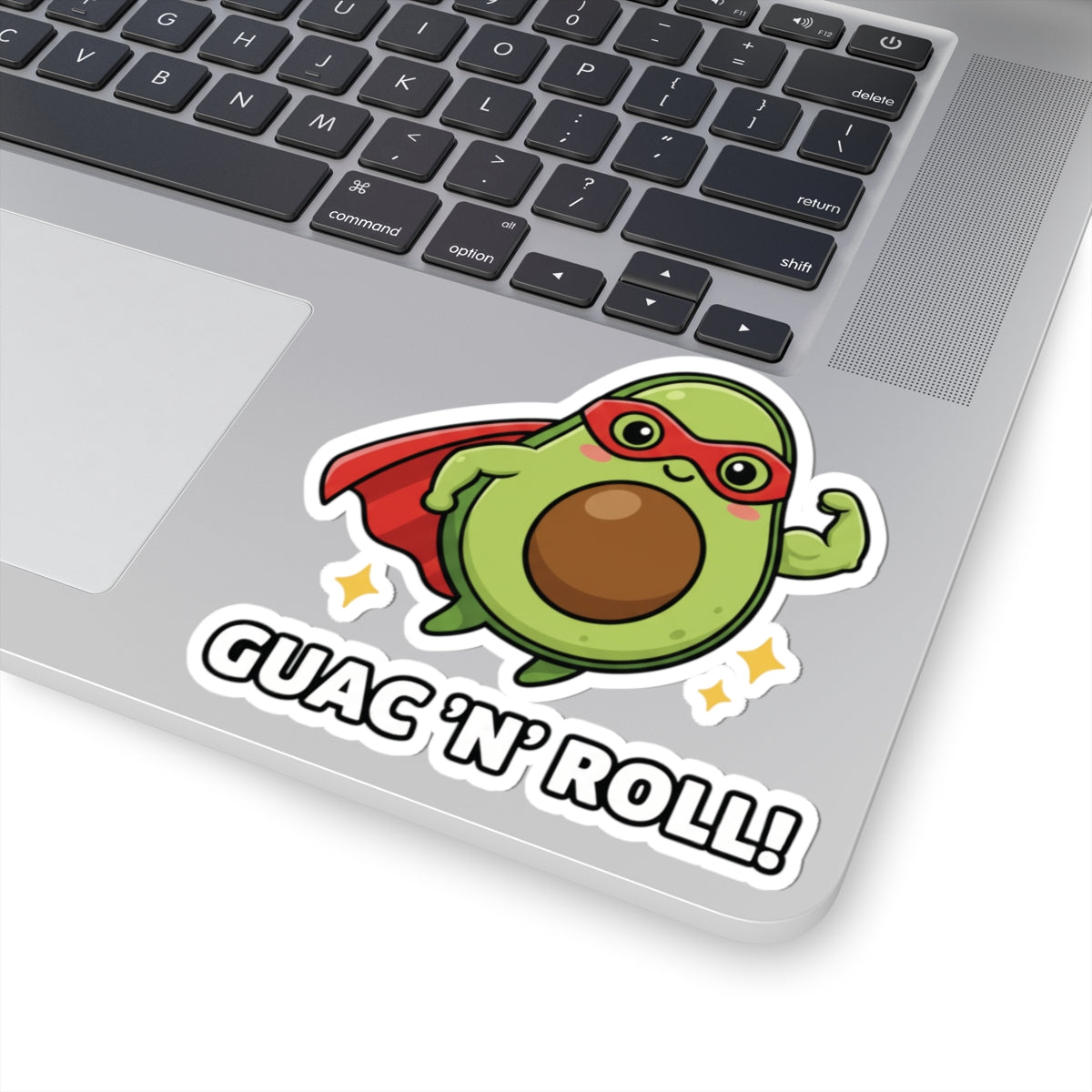 Avocado Superhero Kiss-Cut Stickers - Fun, Whimsical Decor for Laptops, Planners, Gifts, Parties, Food Lovers