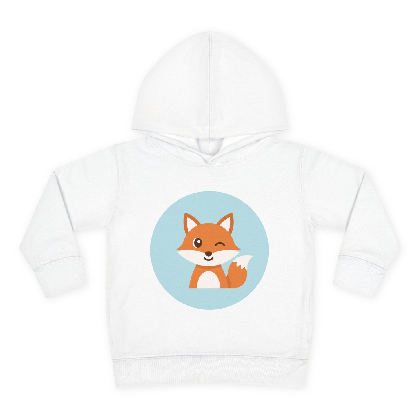 Adorable Toddler Fox Fleece Hoodie, Cute Animal Sweatshirt, Kids Pullover, Birthday Gift, Fall Wardrobe, Cozy Toddler Clothing