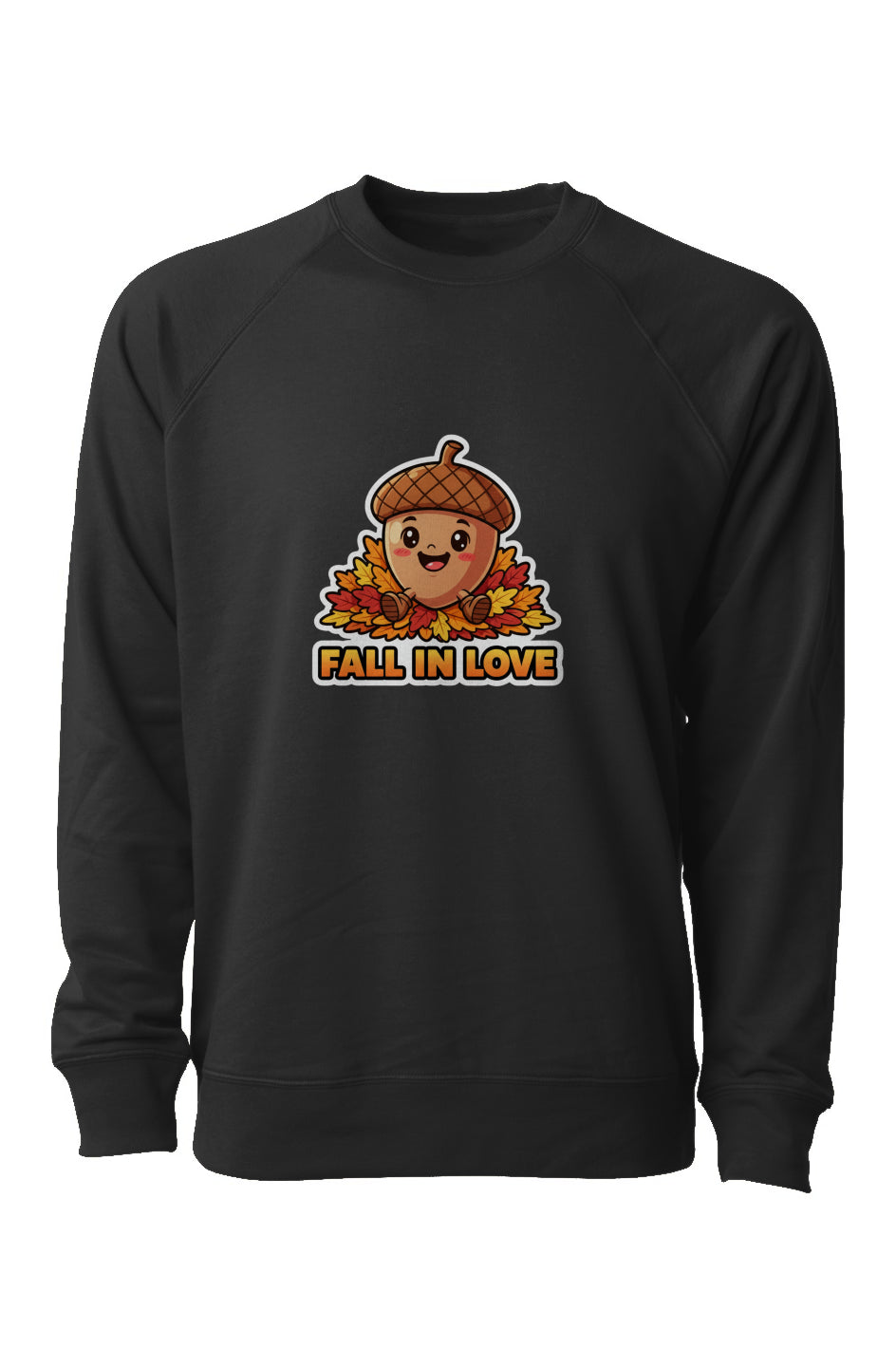 Fall in Love - Loopback Terry Crewneck Sweatshirt