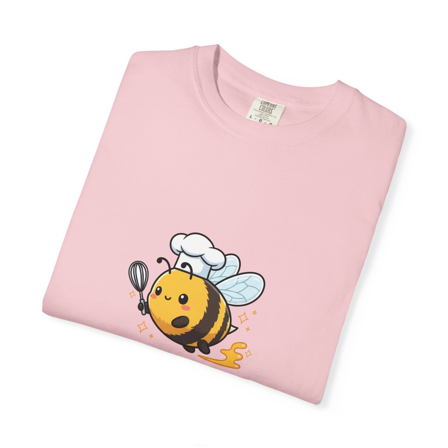 Bee-themed Unisex Garment-Dyed T-shirt, Sweet Life Shirt, Cute Bee Tee, Fun Gift for Beekeepers, Summer Casual Wear