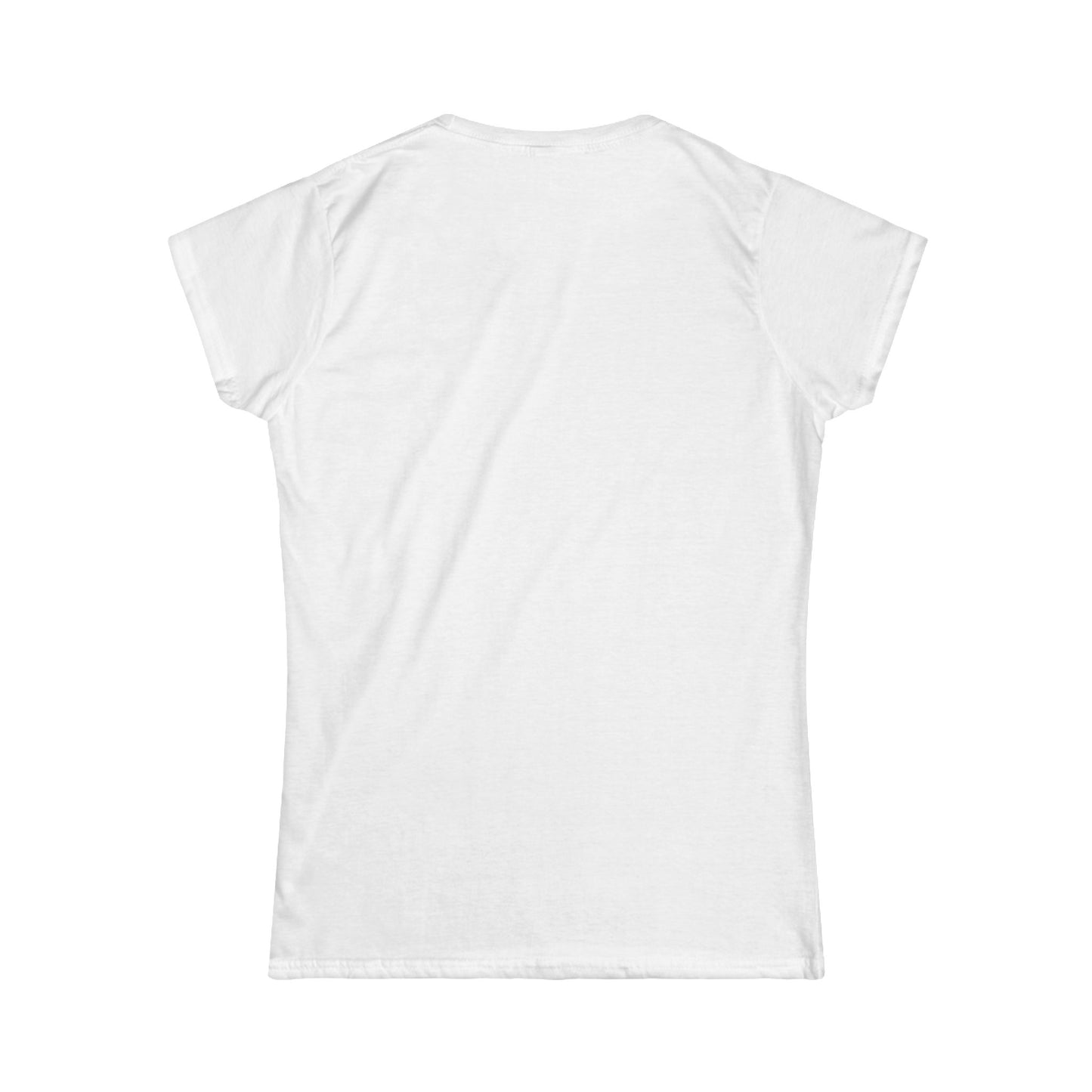 Colorful Floral Women's Softstyle Tee - Vibrant Summer Shirt, Casual Wear, Gift for Her, Art-Inspired Fashion, Spring Style, Unique Tee