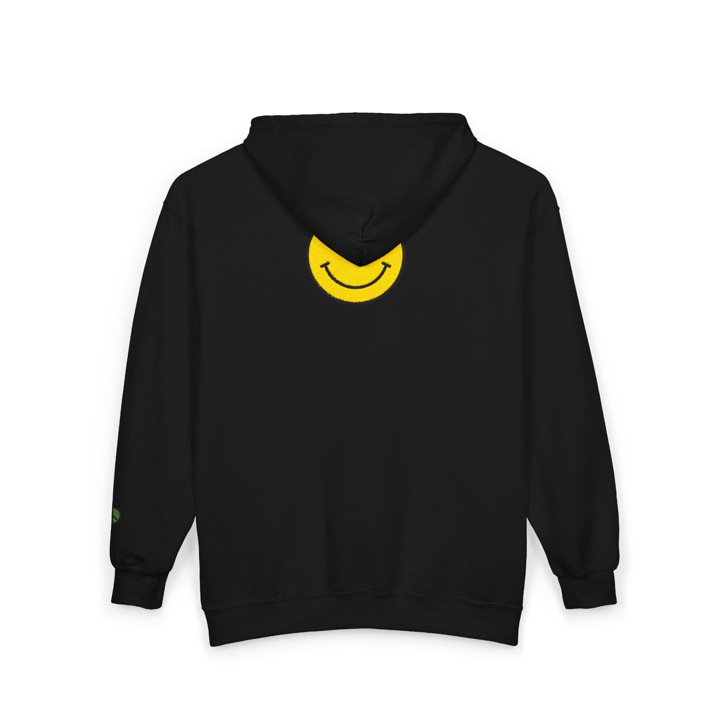 Smiley face Zip-Up Hoodie for Comfort, Unisex Sweater for Casual Style, Perfect Gift, Spring Vibes, Everyday Wear