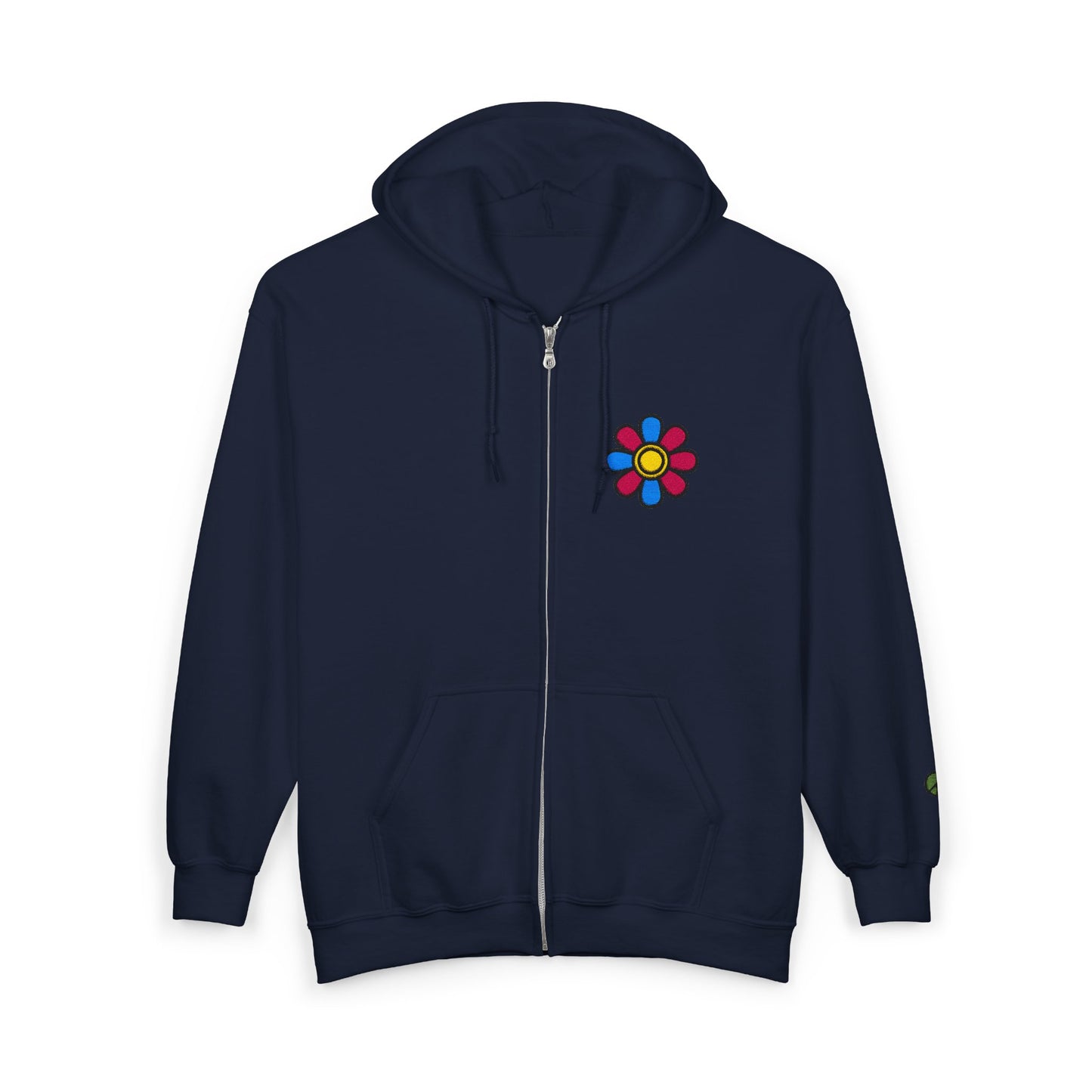Smiley face Zip-Up Hoodie for Comfort, Unisex Sweater for Casual Style, Perfect Gift, Spring Vibes, Everyday Wear