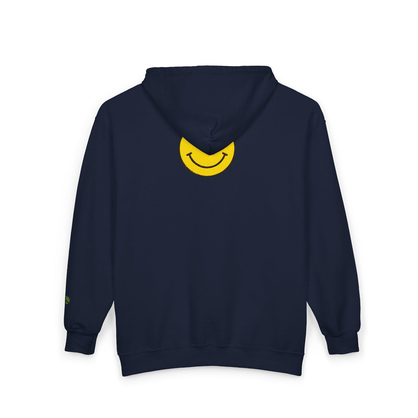 Smiley face Zip-Up Hoodie for Comfort, Unisex Sweater for Casual Style, Perfect Gift, Spring Vibes, Everyday Wear