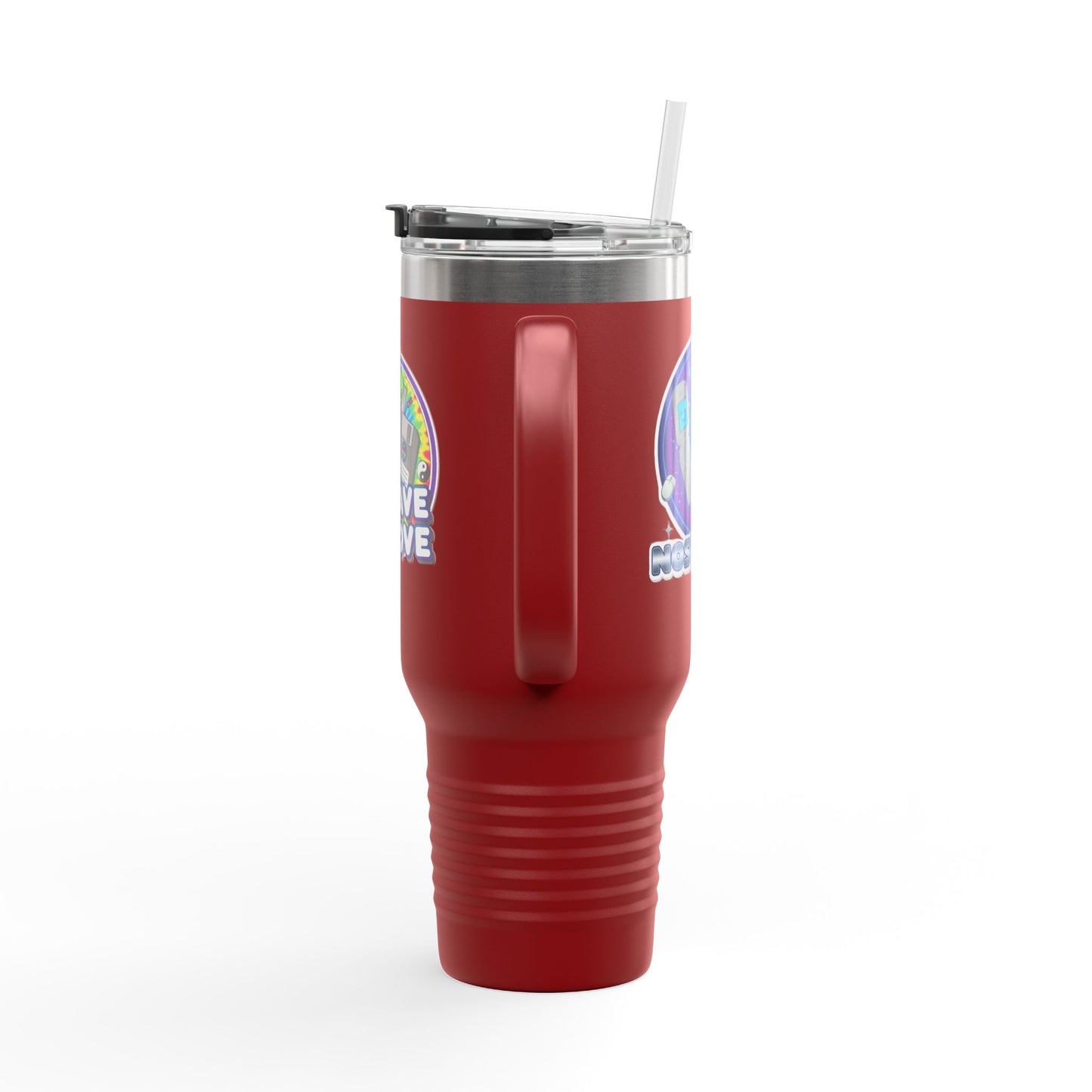 Vibrant Insulated Travel Mug for Coffee Lovers | Perfect for Road Trips, Camping, Gifts, Eco-Friendly