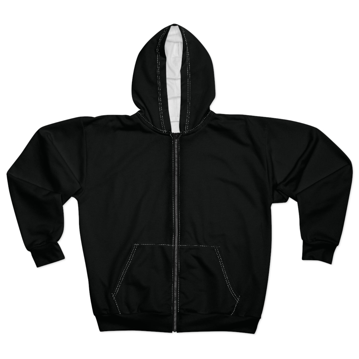 Colorful Unisex Zip Hoodie with Artistic Pattern, Cozy Layer for Every Occasion, Cool Streetwear, Unique Gift, Trendy Fashion