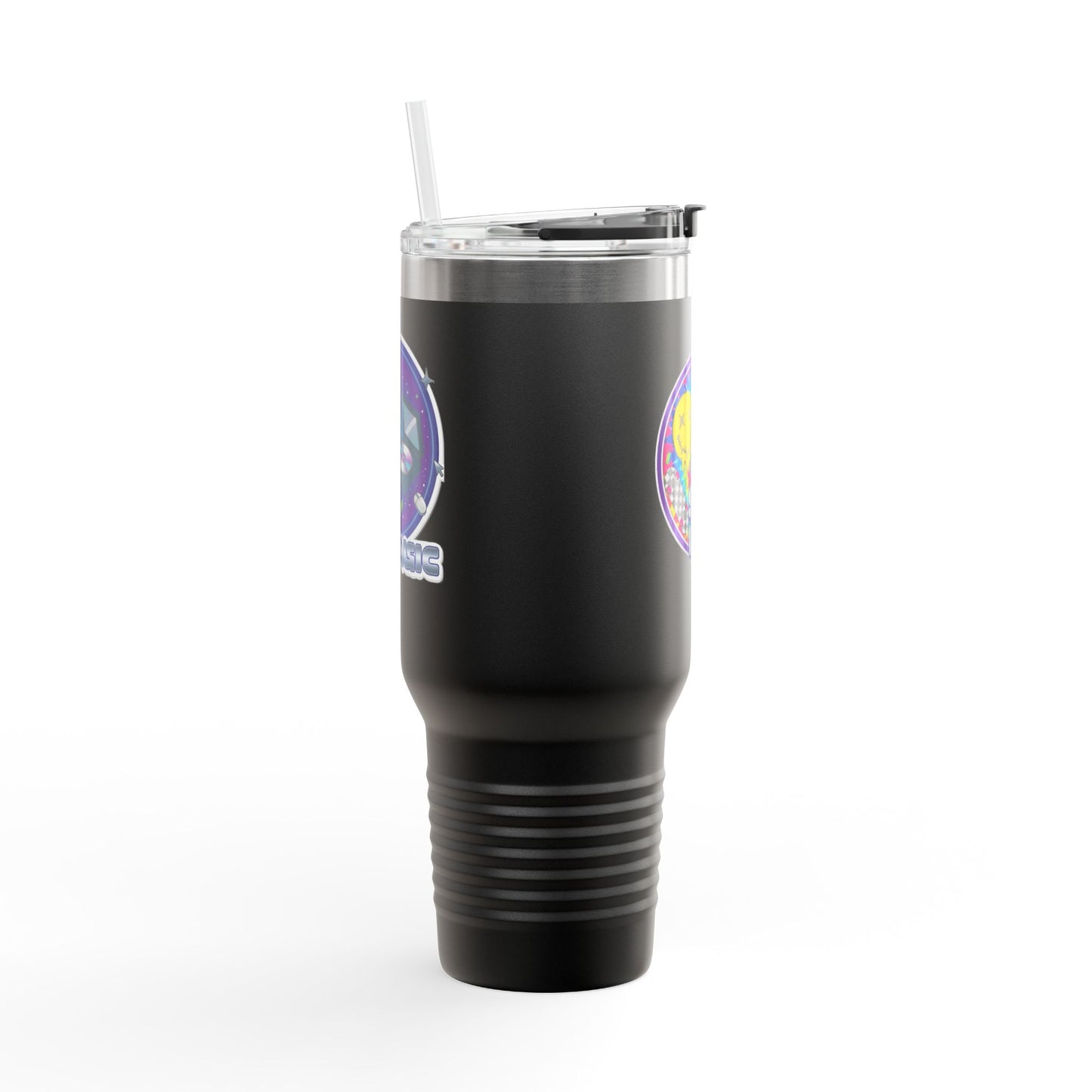 Vibrant Insulated Travel Mug for Coffee Lovers | Perfect for Road Trips, Camping, Gifts, Eco-Friendly