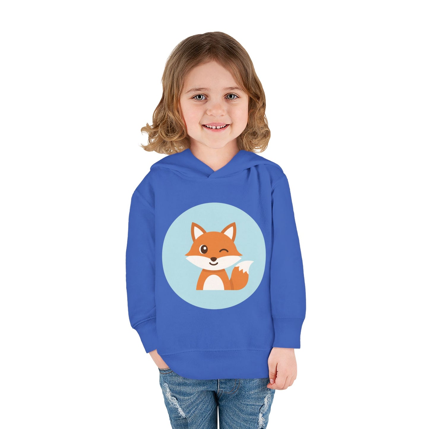 Adorable Toddler Fox Fleece Hoodie, Cute Animal Sweatshirt, Kids Pullover, Birthday Gift, Fall Wardrobe, Cozy Toddler Clothing