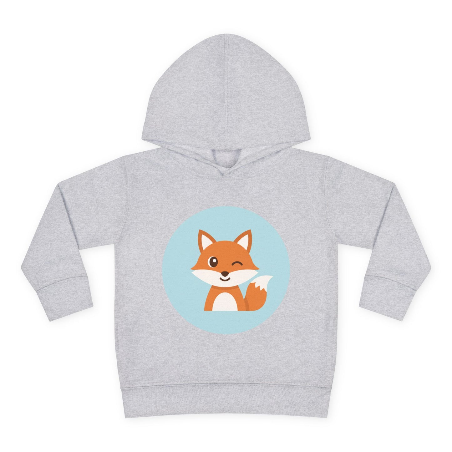 Adorable Toddler Fox Fleece Hoodie, Cute Animal Sweatshirt, Kids Pullover, Birthday Gift, Fall Wardrobe, Cozy Toddler Clothing