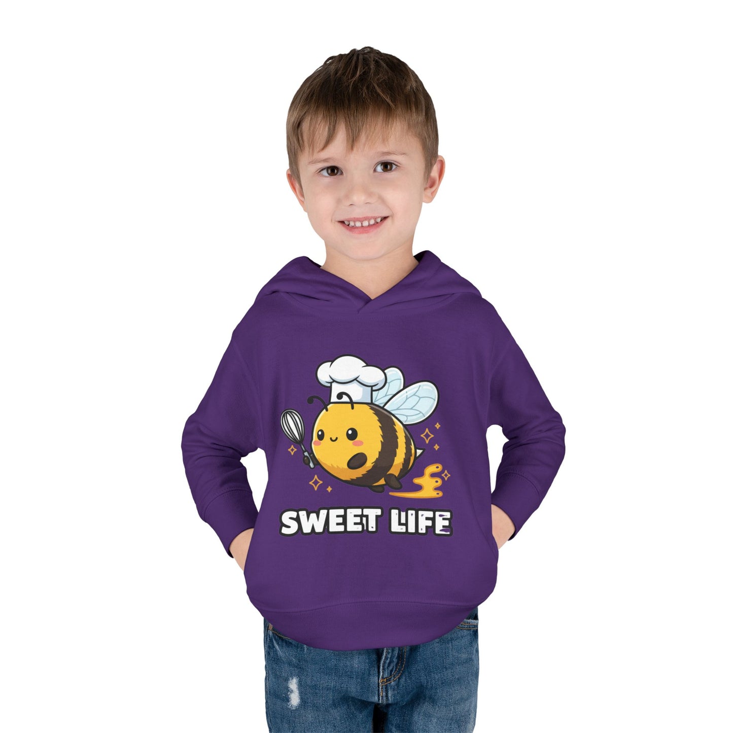 Cute Toddler Hoodie with Sweet Life Bee Design, Kids Pullover Sweatshirt, Birthday Gift, Baby Shower Present, Cozy Winter Wear, Fun [...]