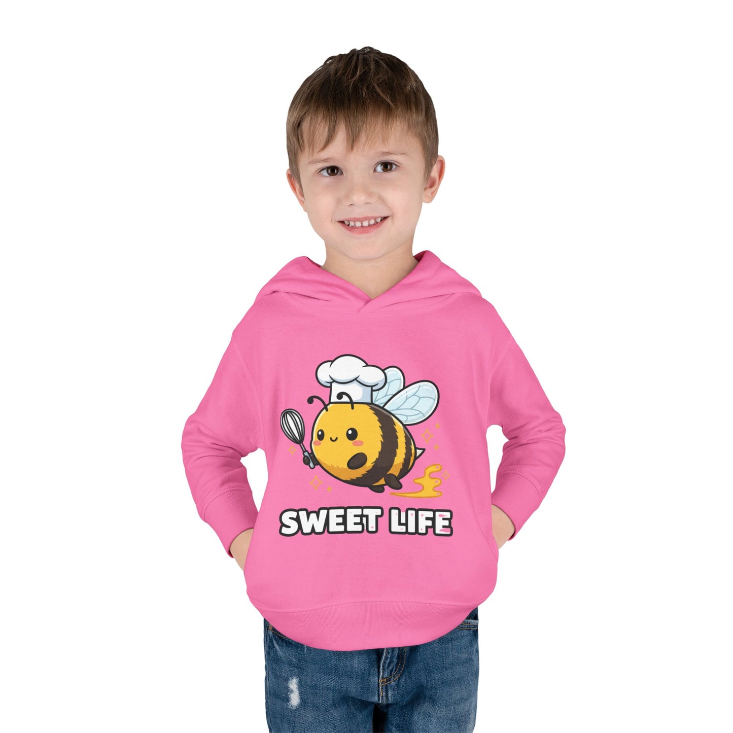 Cute Toddler Hoodie with Sweet Life Bee Design, Kids Pullover Sweatshirt, Birthday Gift, Baby Shower Present, Cozy Winter Wear, Fun [...]