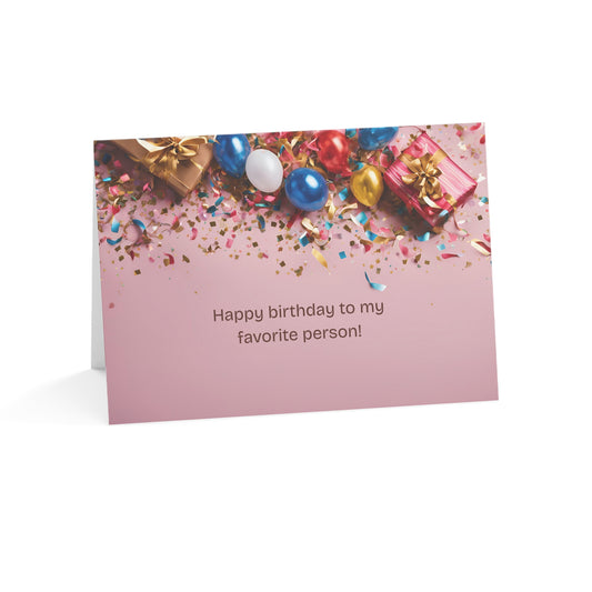 Copy of Birthday Greeting Cards - Set of 1, 10, 30, or 50pcs, Perfect for Celebrations, Personal Messages, Gift Tags, Thank You Notes, Fun & [...]