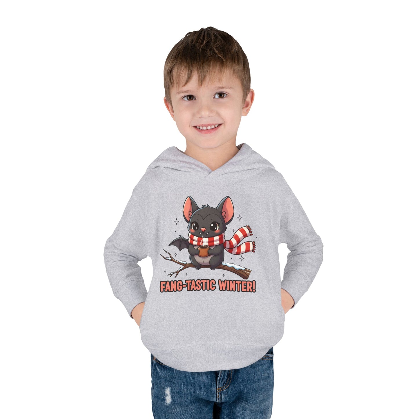 Fang-Tastic Toddler Hoodie, Cute Animal Hoodie, Winter Apparel, Toddler Clothes, Funny Kids Sweatshirt