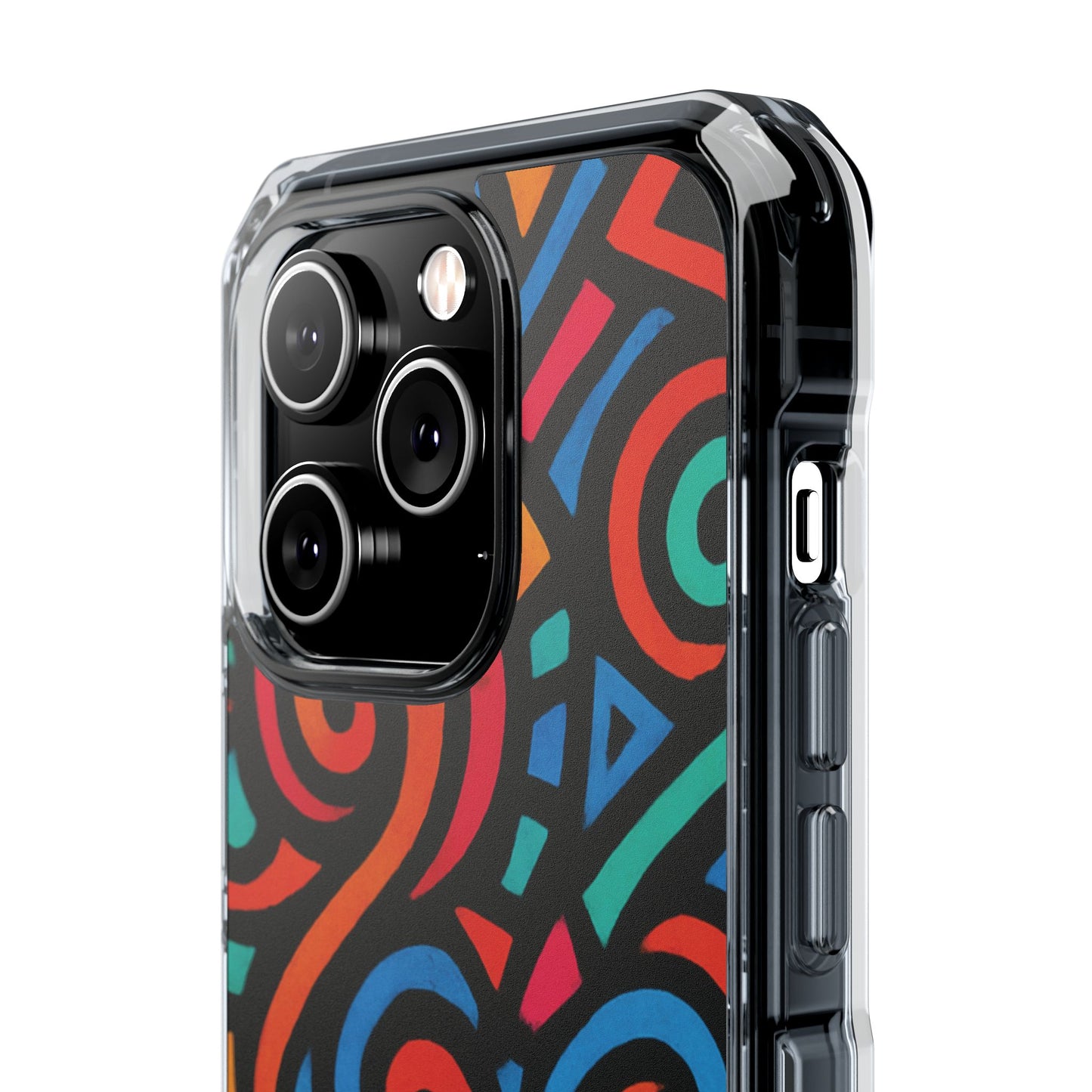Colorful Phone Case, Stylish Clear Impact Cases for iPhone, Vibrant Protective Covers, Unique Phone Accessories, Gifts