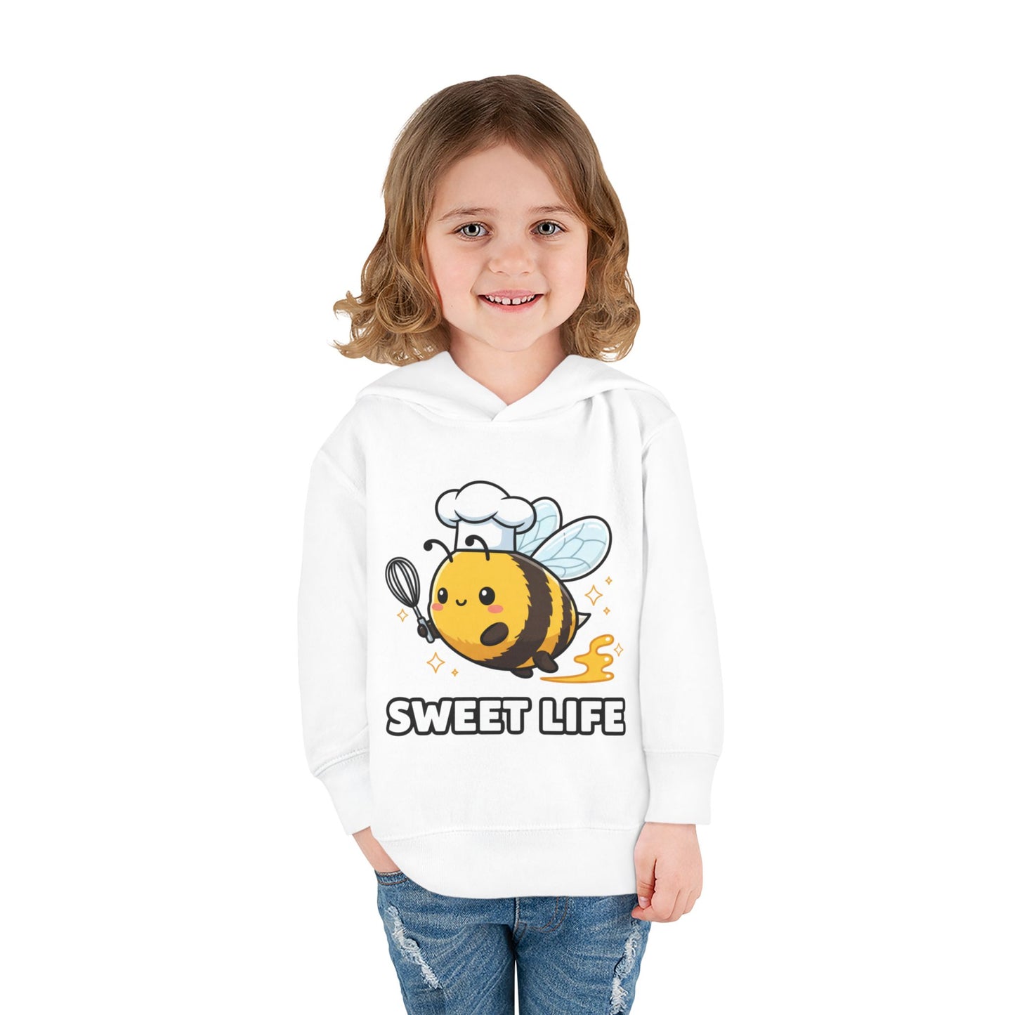 Cute Toddler Hoodie with Sweet Life Bee Design, Kids Pullover Sweatshirt, Birthday Gift, Baby Shower Present, Cozy Winter Wear, Fun [...]