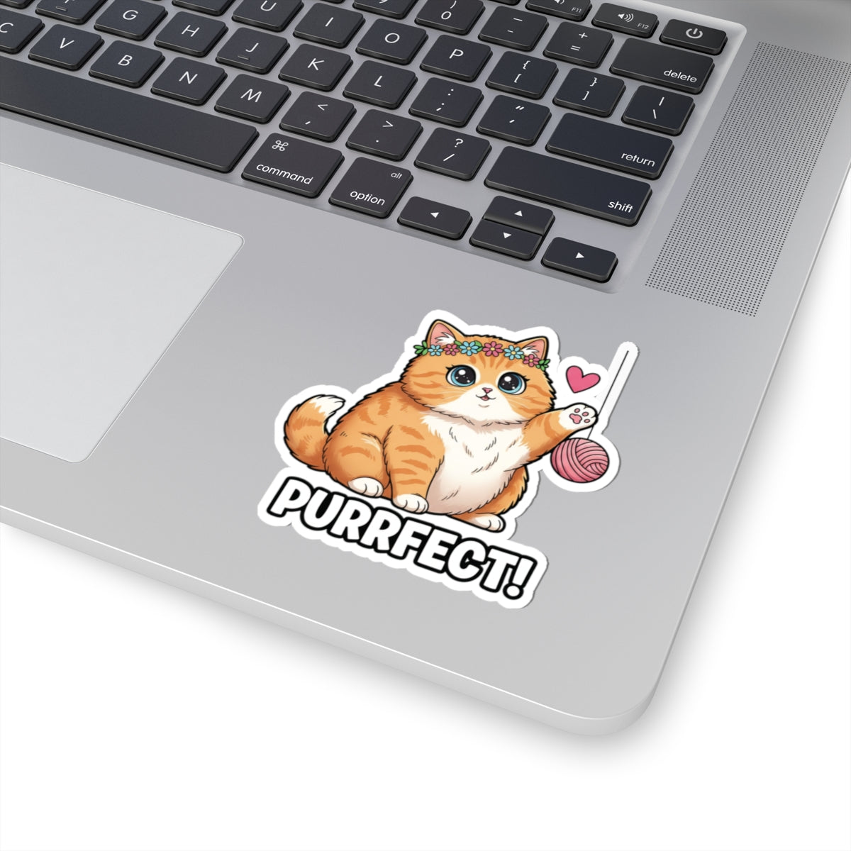 Cute Cat Kiss-Cut Stickers - Purrfect for Laptop, Journals, Scrapbooking, Gifts, Cat Lovers, Pet Owners