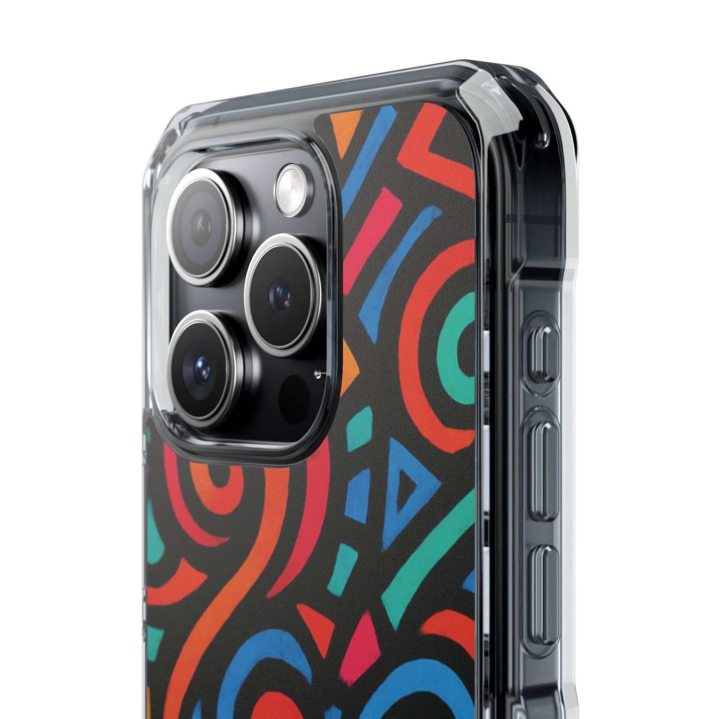 Colorful Phone Case, Stylish Clear Impact Cases for iPhone, Vibrant Protective Covers, Unique Phone Accessories, Gifts