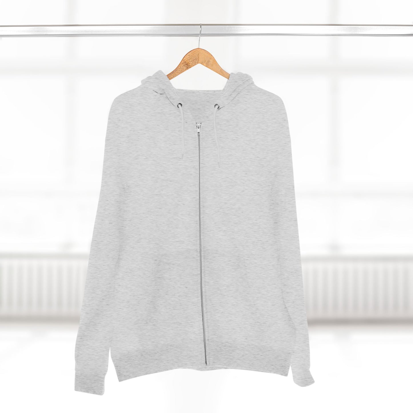 Sleeping Polar bear - Unisex Zip Hoodie