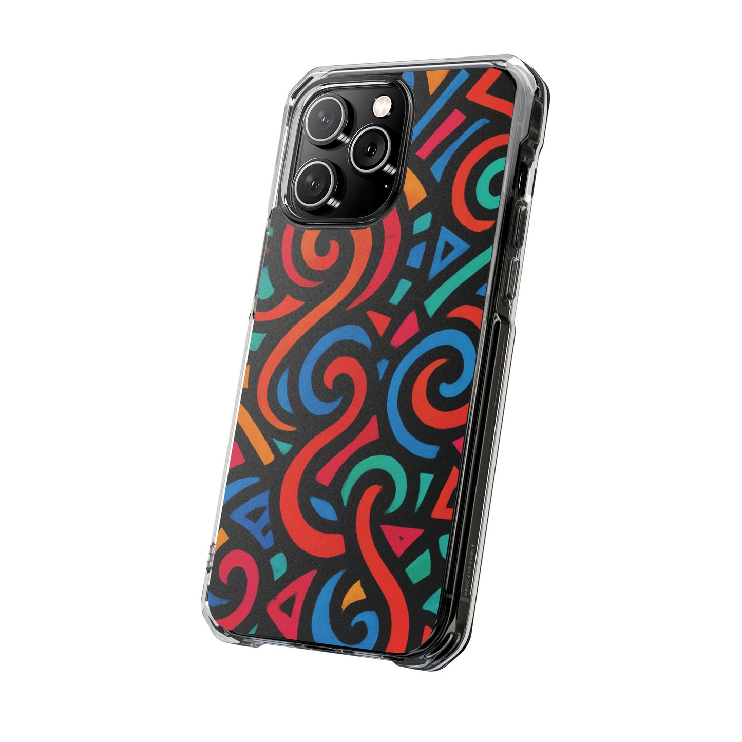 Colorful Phone Case, Stylish Clear Impact Cases for iPhone, Vibrant Protective Covers, Unique Phone Accessories, Gifts