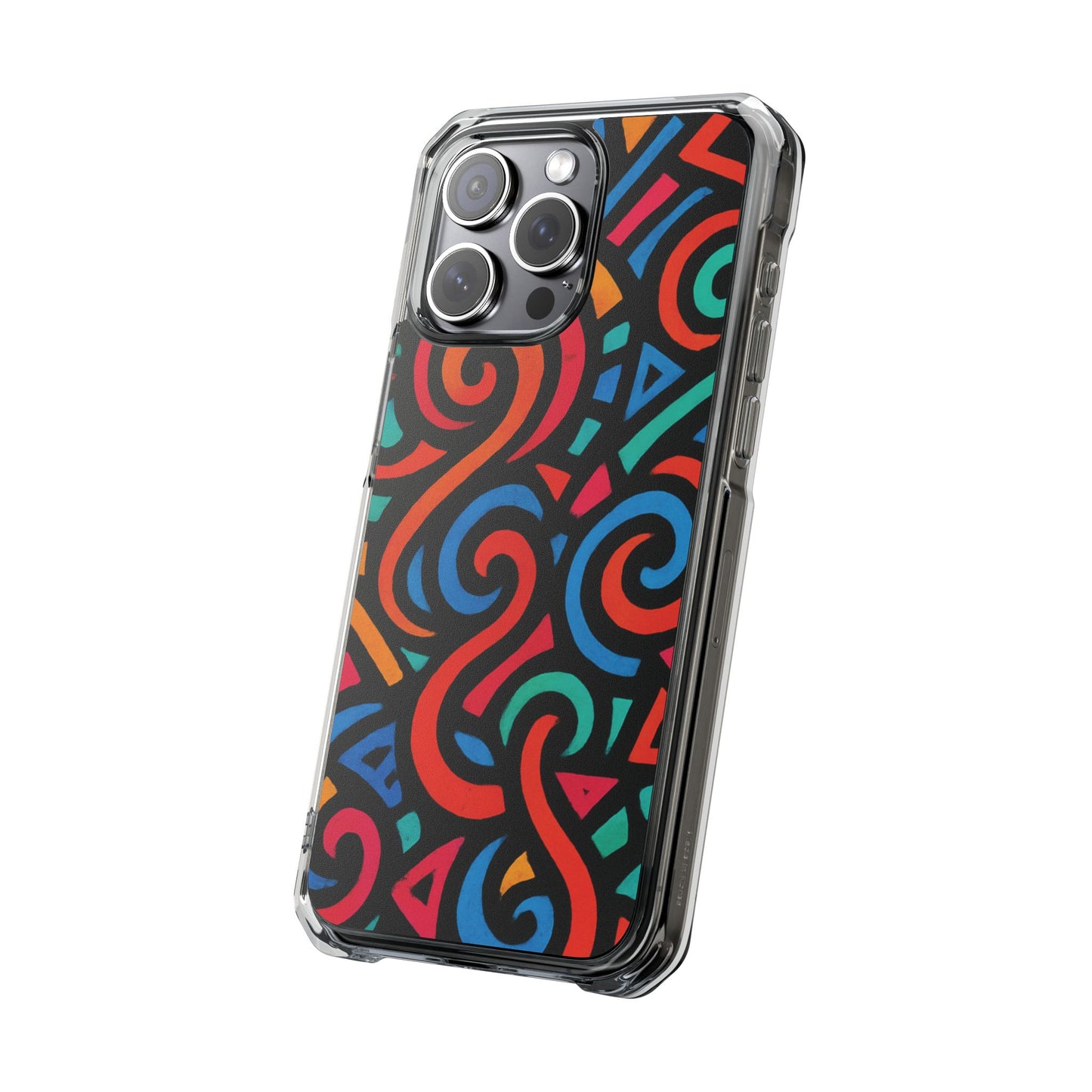 Colorful Phone Case, Stylish Clear Impact Cases for iPhone, Vibrant Protective Covers, Unique Phone Accessories, Gifts