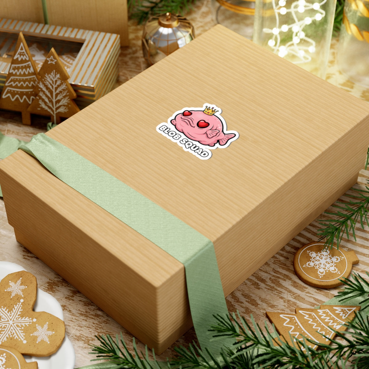 Cute Blob Squad Kiss-Cut Stickers, Fun Laptop, Water Bottle, Journal Decals, Gifts for Friends, Kawaii Art Collection