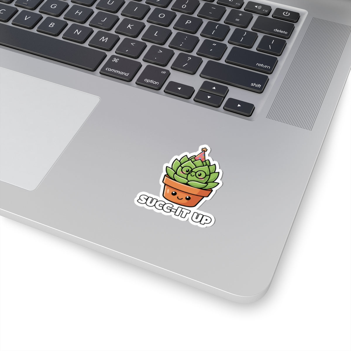 Cute Succulent Kiss-Cut Stickers, Fun Plant Decorations for Laptops, Water Bottles, Journals, Gift for Garden Lovers, Quirky Home Decor