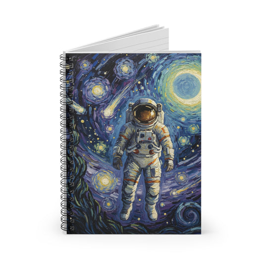 Astronaut Spiral Notebook - Cosmic Ruled Journal, Space-Themed Writing Pad, Gift for Dreamers, Astronaut Lover, Study Essentials, [...]
