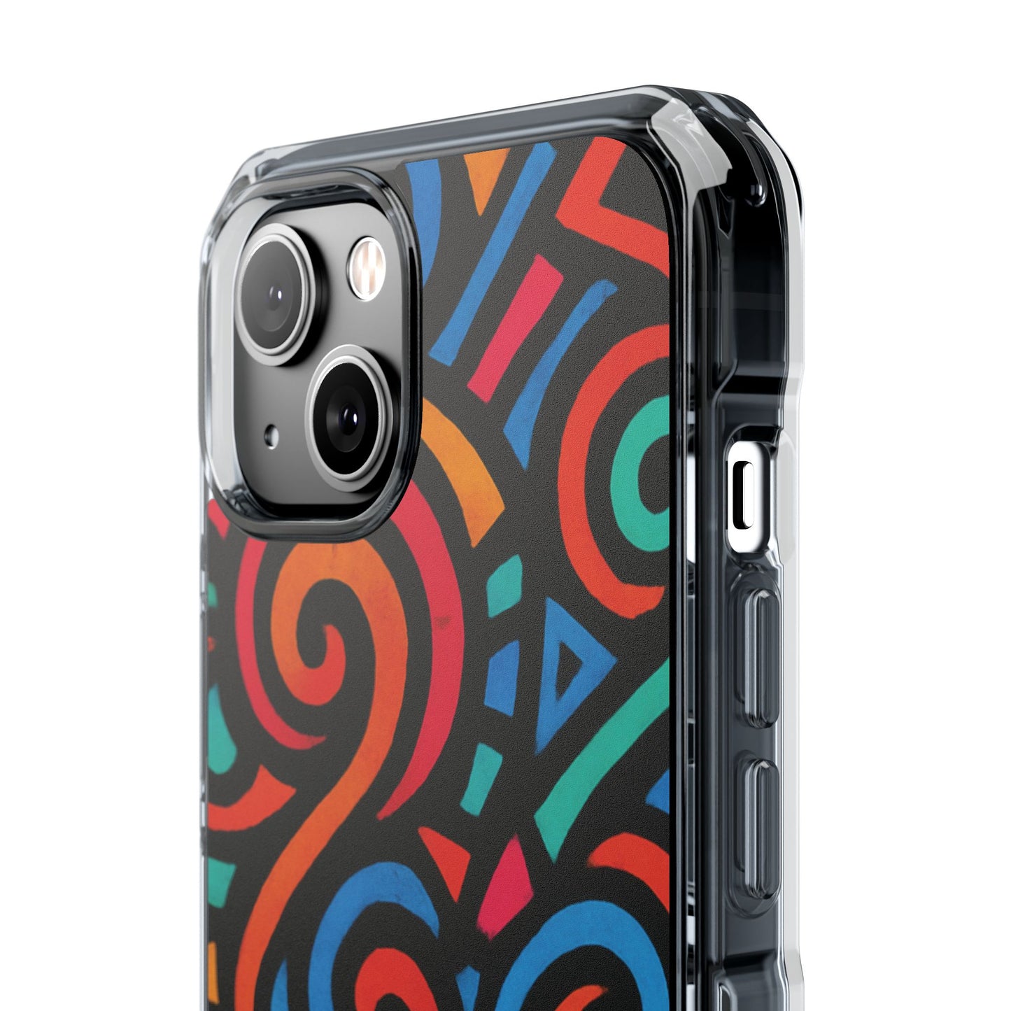 Colorful Phone Case, Stylish Clear Impact Cases for iPhone, Vibrant Protective Covers, Unique Phone Accessories, Gifts